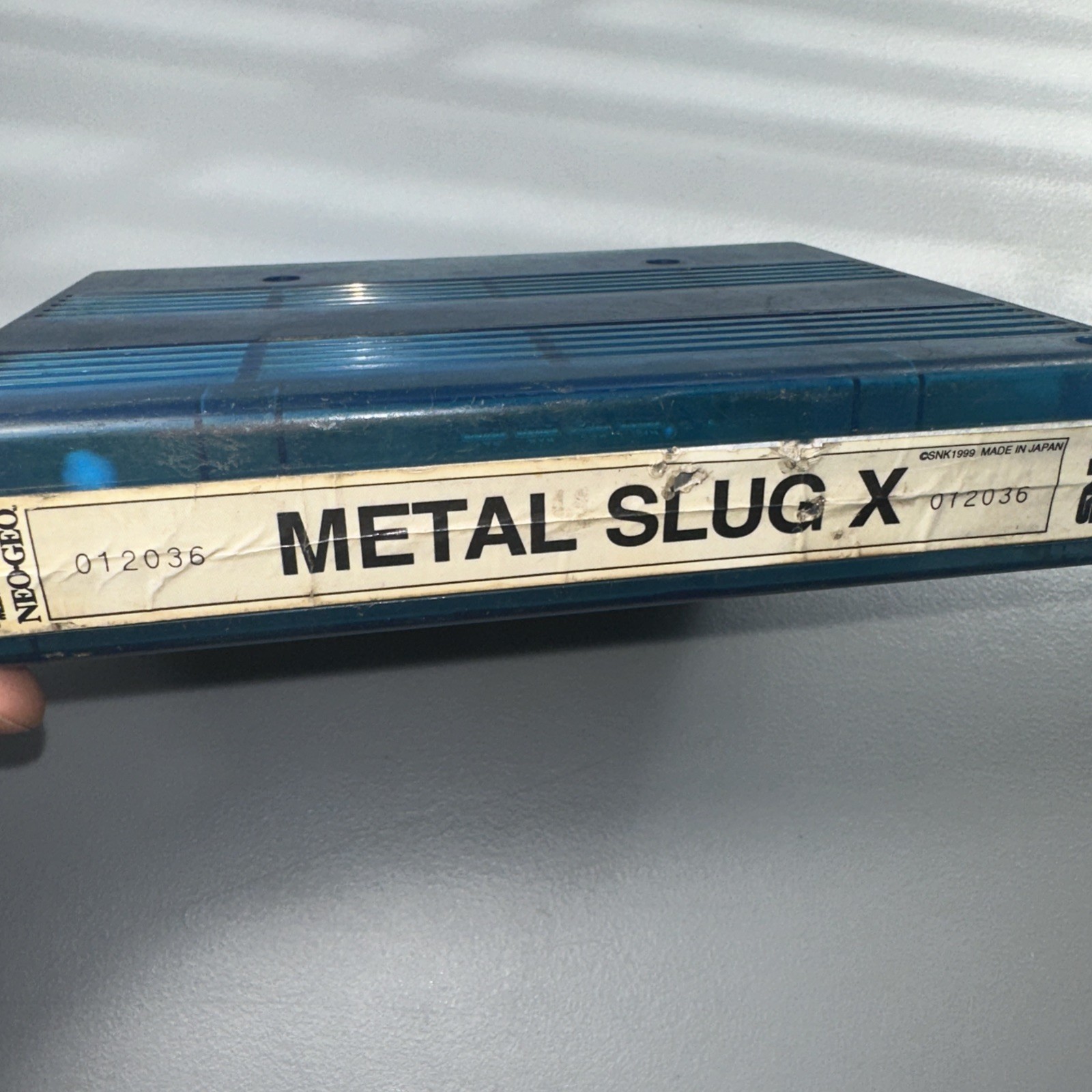 US Seller – Metal Slug X SNK Cartridge Neo Geo MVS -Authentic- Tested & working!