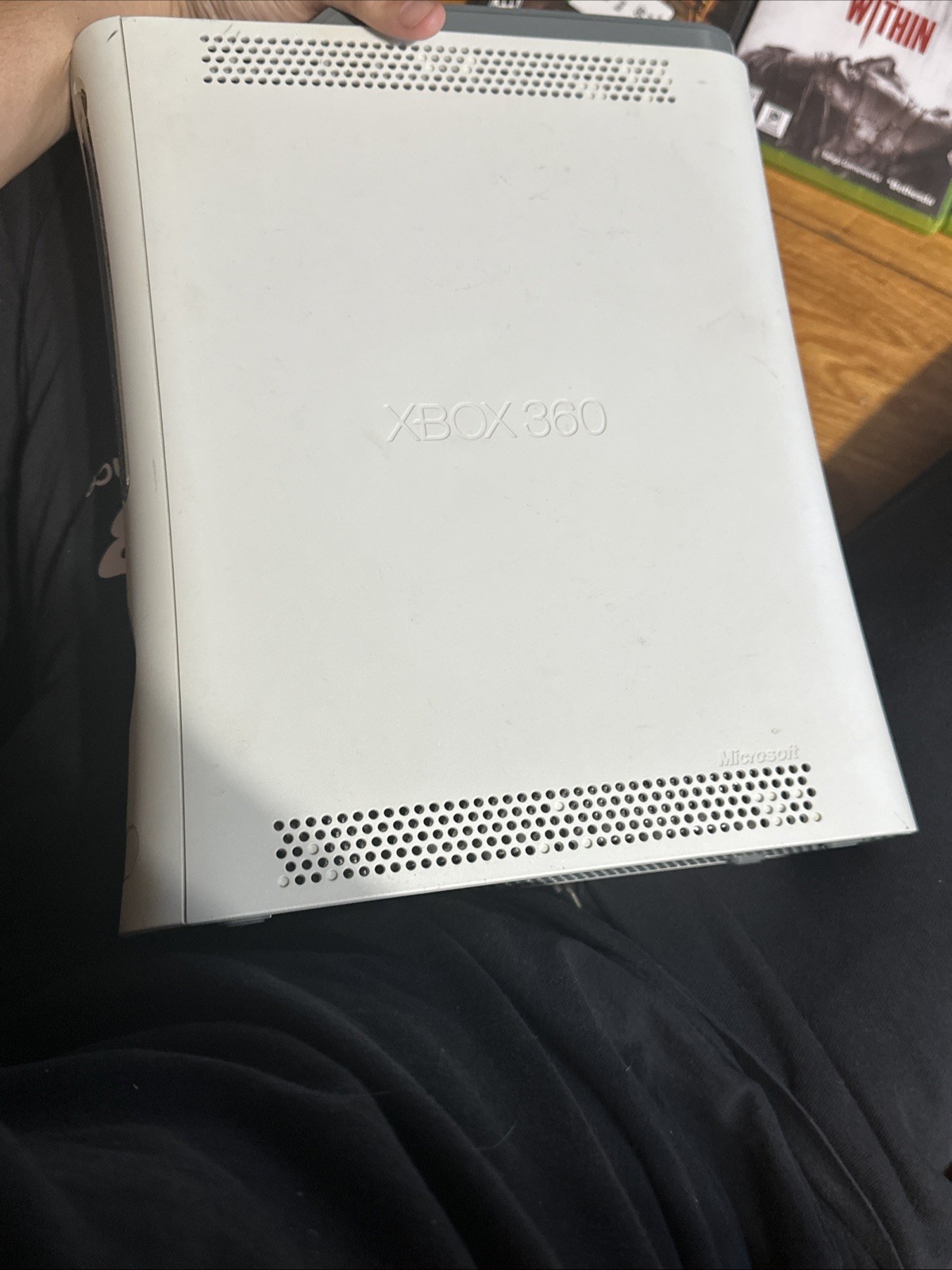 Microsoft Xbox 360 20GB Console bundle No Power Cord