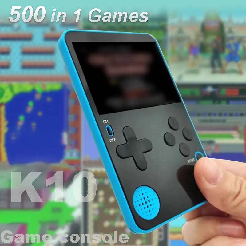 Handheld Game Console 500 Classic Games LCD Portable Retro Video Mini Game Conso