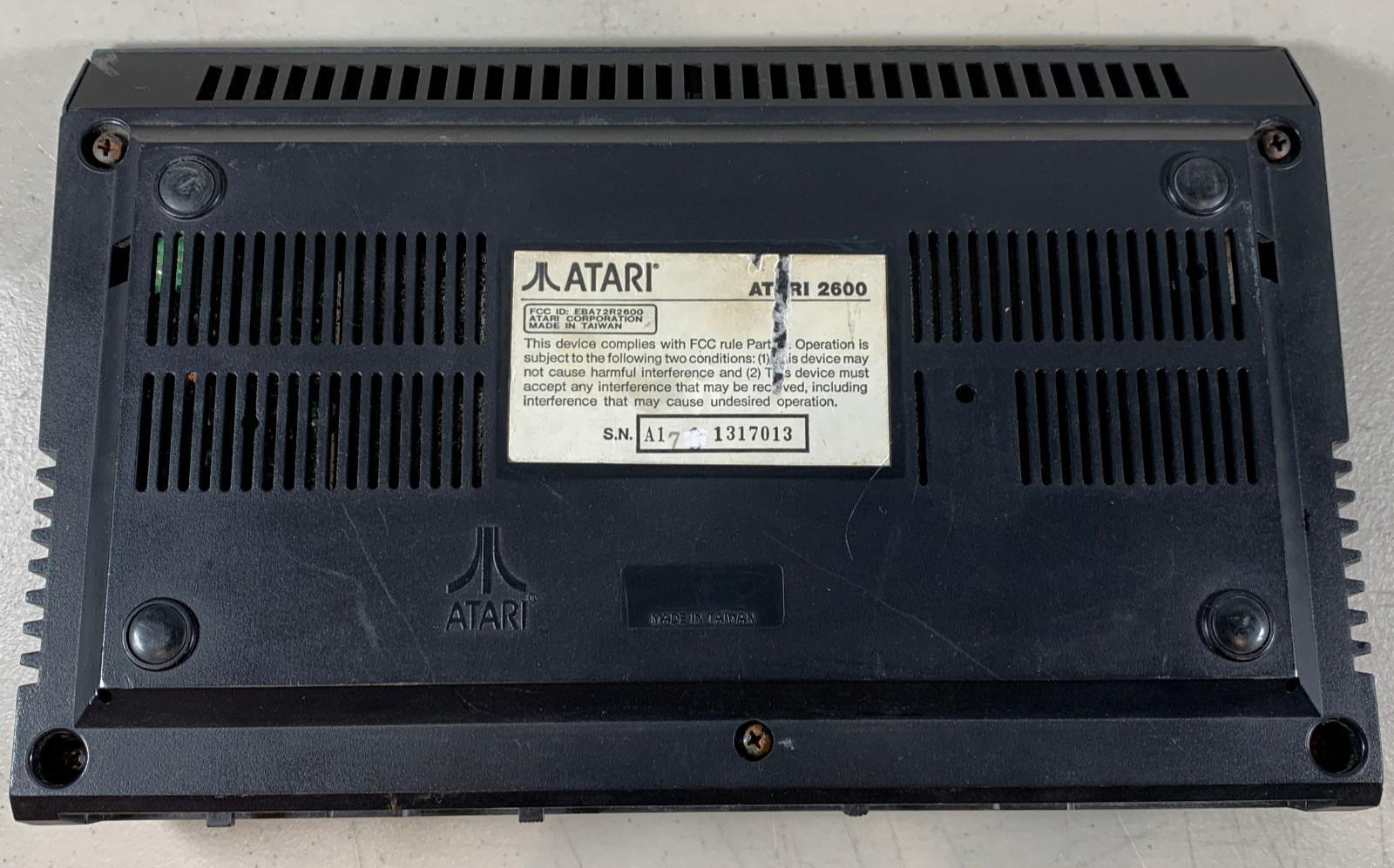 Parts Repair Tested Works with Static Atari 2600 Junior Console No Accessories
