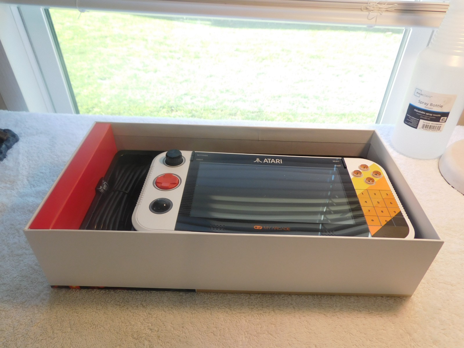 MY ARCADE ATARI GAMESTATION GO OVER 200+ PRELOADED RETRO WITH CARRYING CASE