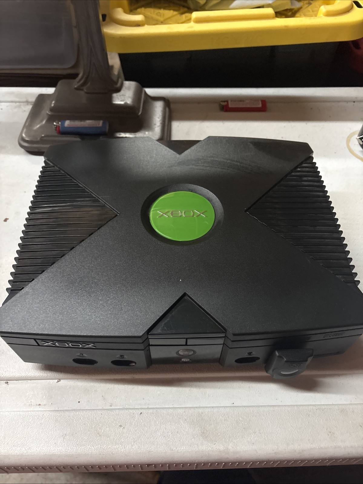 Xbox Original Tested Working GWith DVD Playback Kit No Cords 2 Games Simpsons