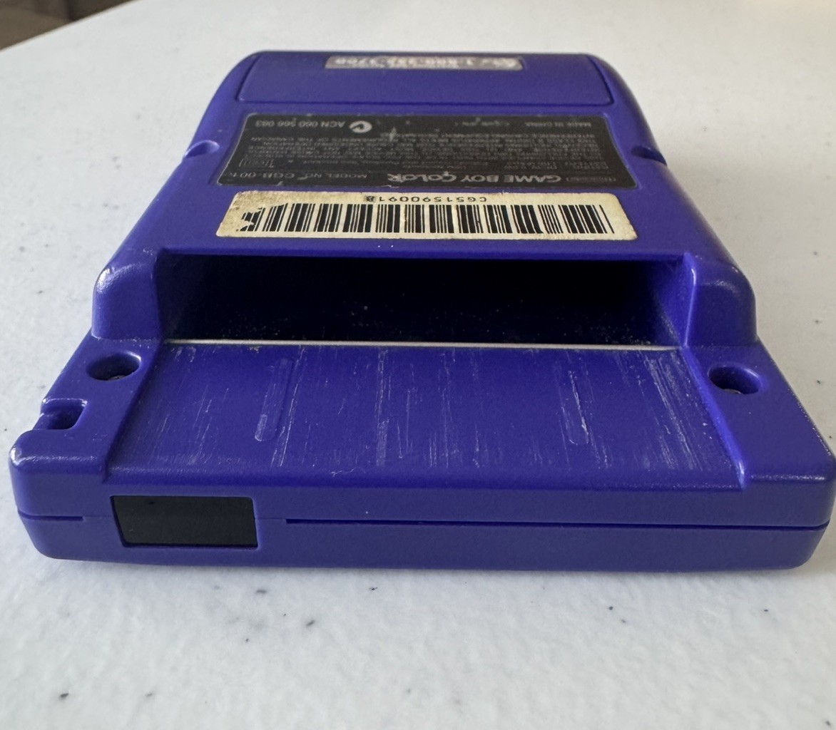 Nintendo Game Boy Color Grape Handheld Console – TESTED, AUTHENTIC