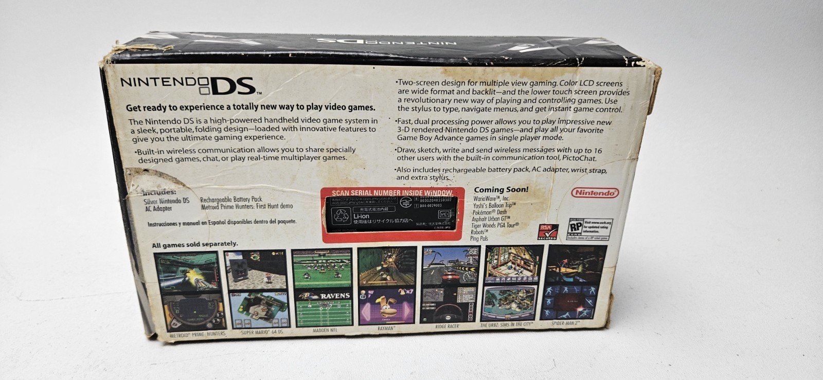 Nintendo DS Console – Metroid Prime Hunters First Hunt Edition In Box