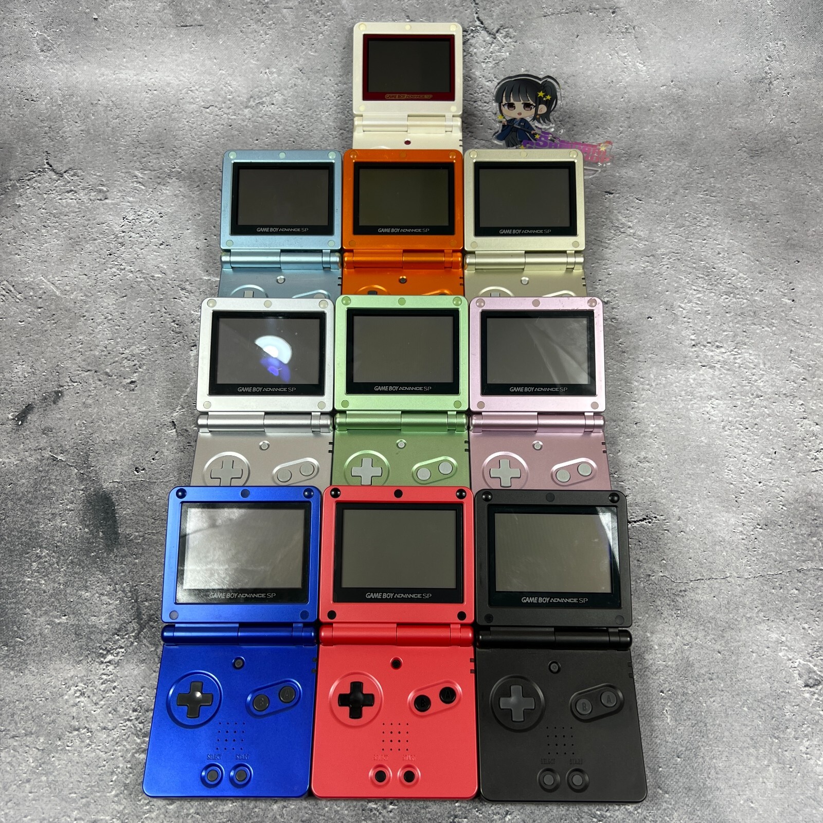 Nintendo Game Boy Advance SP Console Only Various Select Colors Japanese Edition