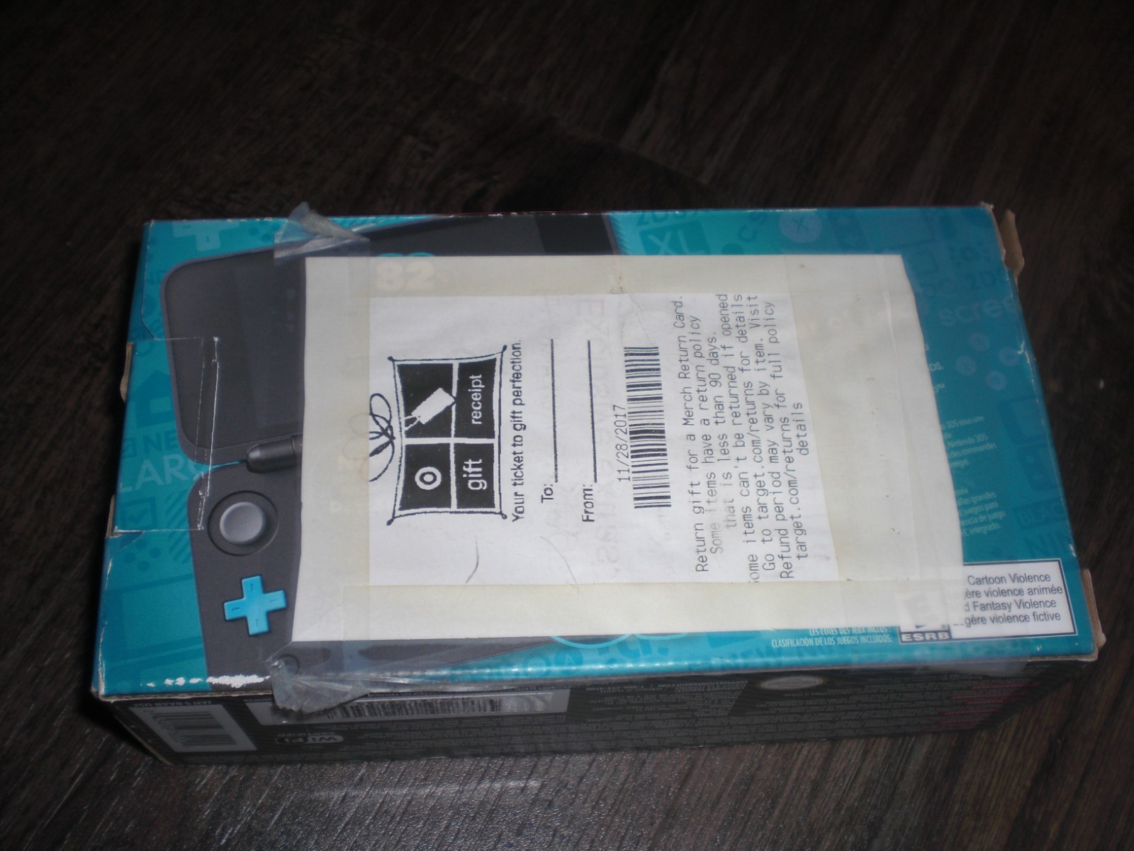 BRAND NEW Nintendo 2DS XL Console System Black Turquoise Blue SEALED NIB BOX