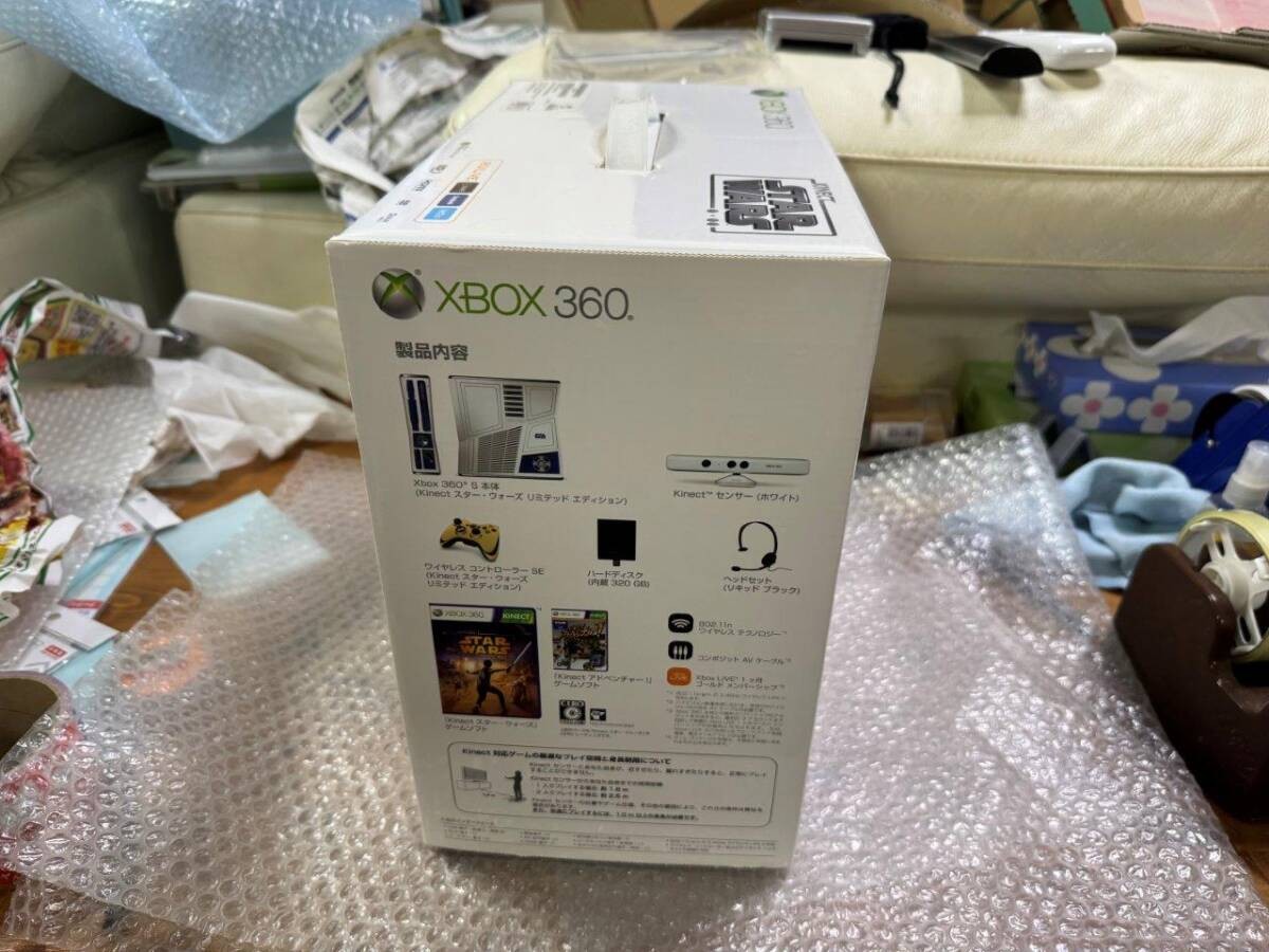 Microsoft Xbox 360 Star Wars 320gb Kinect Console Limited Edition Tested Working
