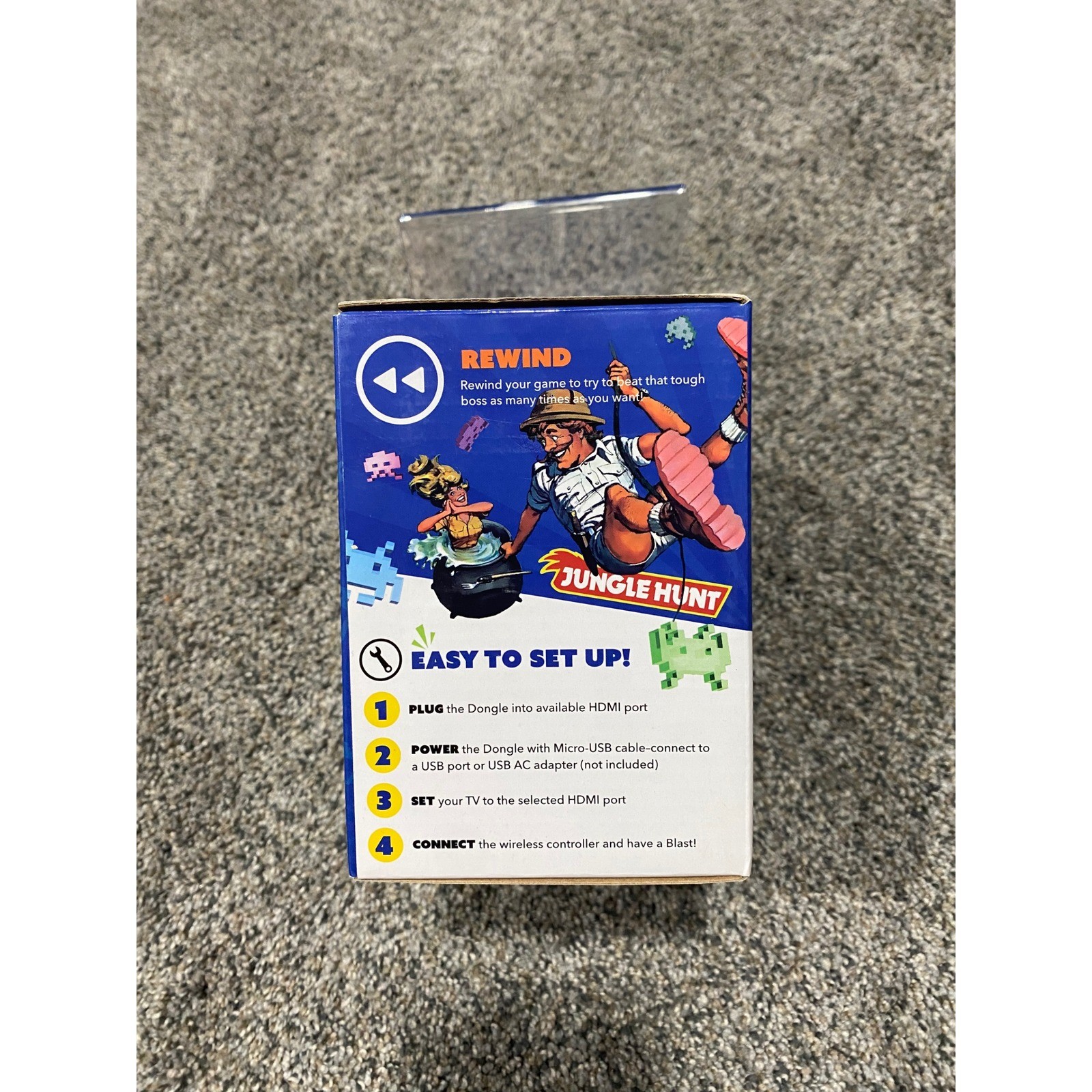 AtGames Legends Flashback Blast Space Invaders 12 Games HDMI Wireless WD3304
