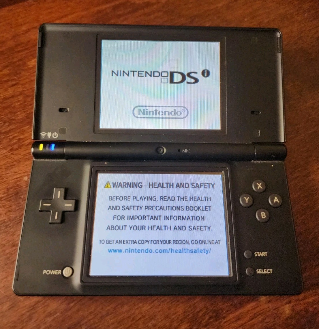 Nintendo DSi TWL-001 Black Bundle Super Mario 64 DS *NO CHARGER*