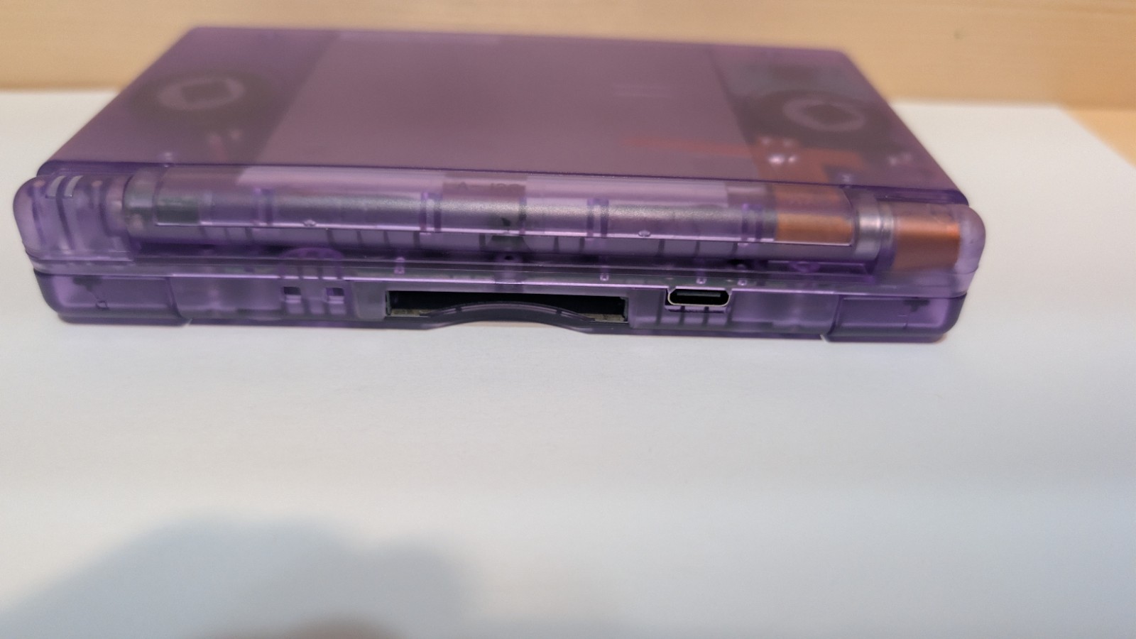 Nintendo DS Lite Atomic Purple Handheld USG-001 W/Charger *Tested* eXtreamRate