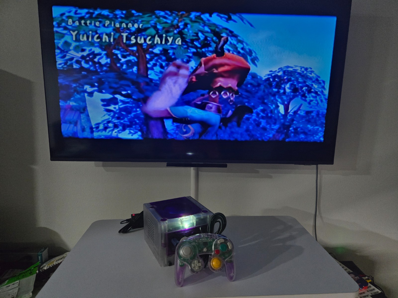 Nintendo GameCube Console NGC Console + Controller + Wires Bundle