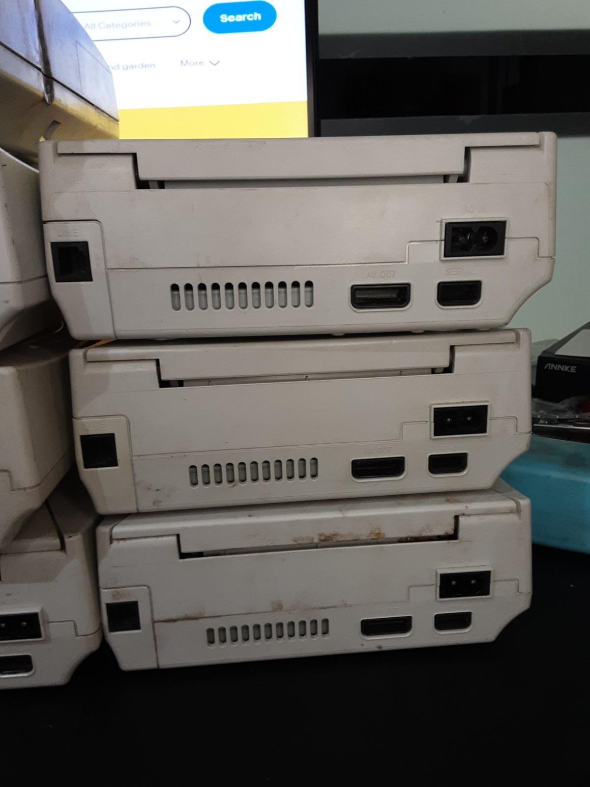 Lot Of 10 Broken Sega Dreamcast Consoles Various Issues