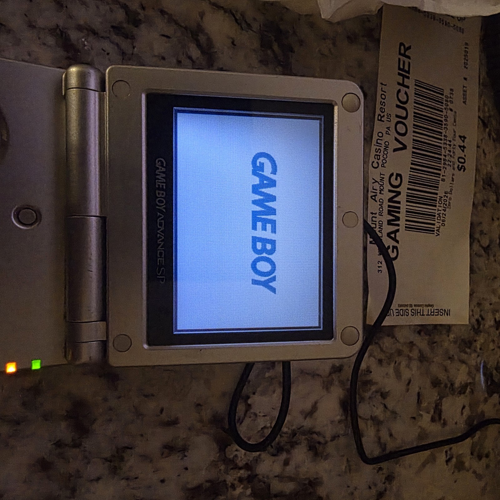 Nintendo Game Boy Advance SP Handheld System – Silver