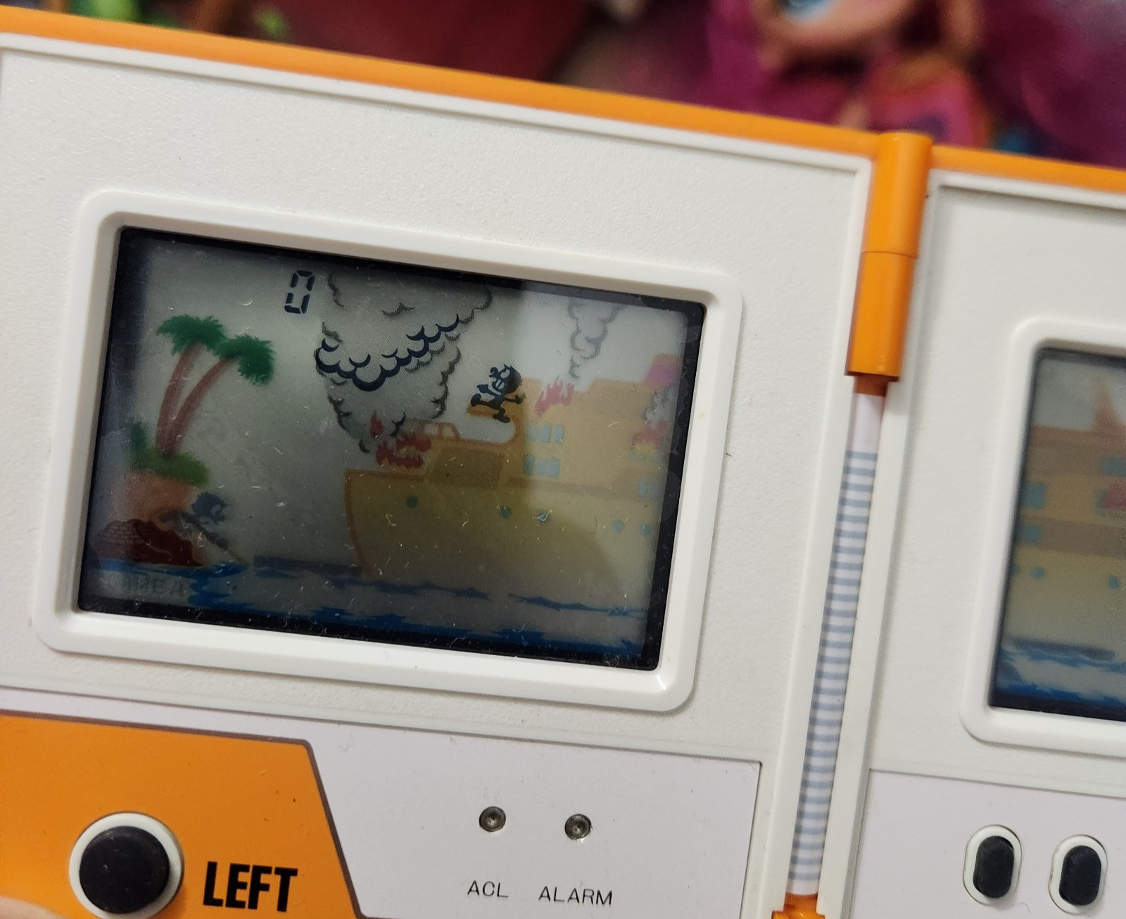 Nintendo Game & Watch Lifeboat Multiscreen Handheld Game Console Japan 1983