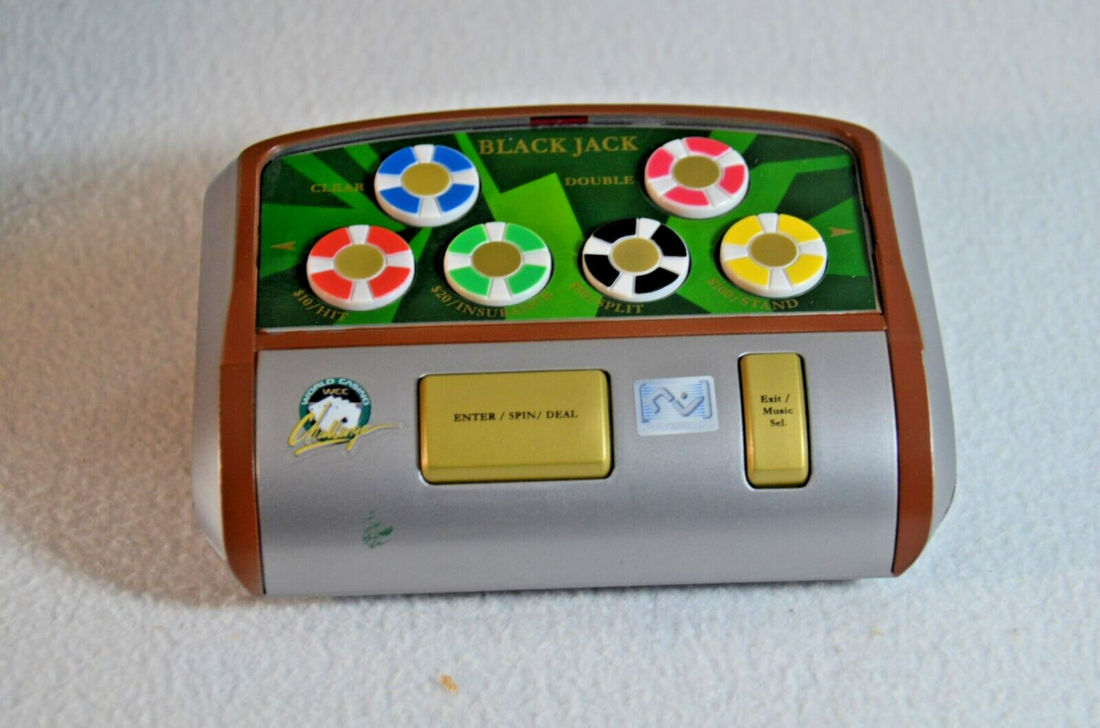4 in 1 Casino Challenge Video Gaming System N-Vision Complete
