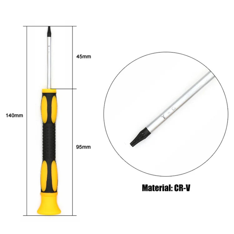 7 in 1 Opening Tool Kit Disassemble Repair with T6 / T8 / T10 Screwdrivers for N