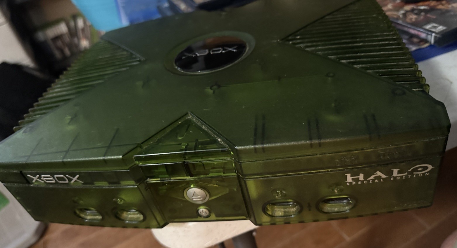 Microsoft Xbox Original: Halo Special Edition Console. No Controller. Works Good