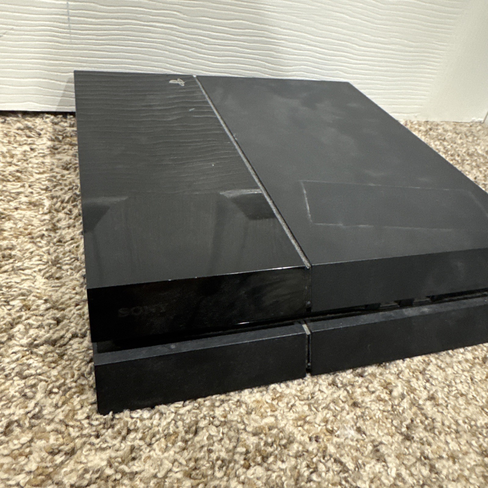 Sony PlayStation 4 PS4 Console Only Working Tested No Controller Black