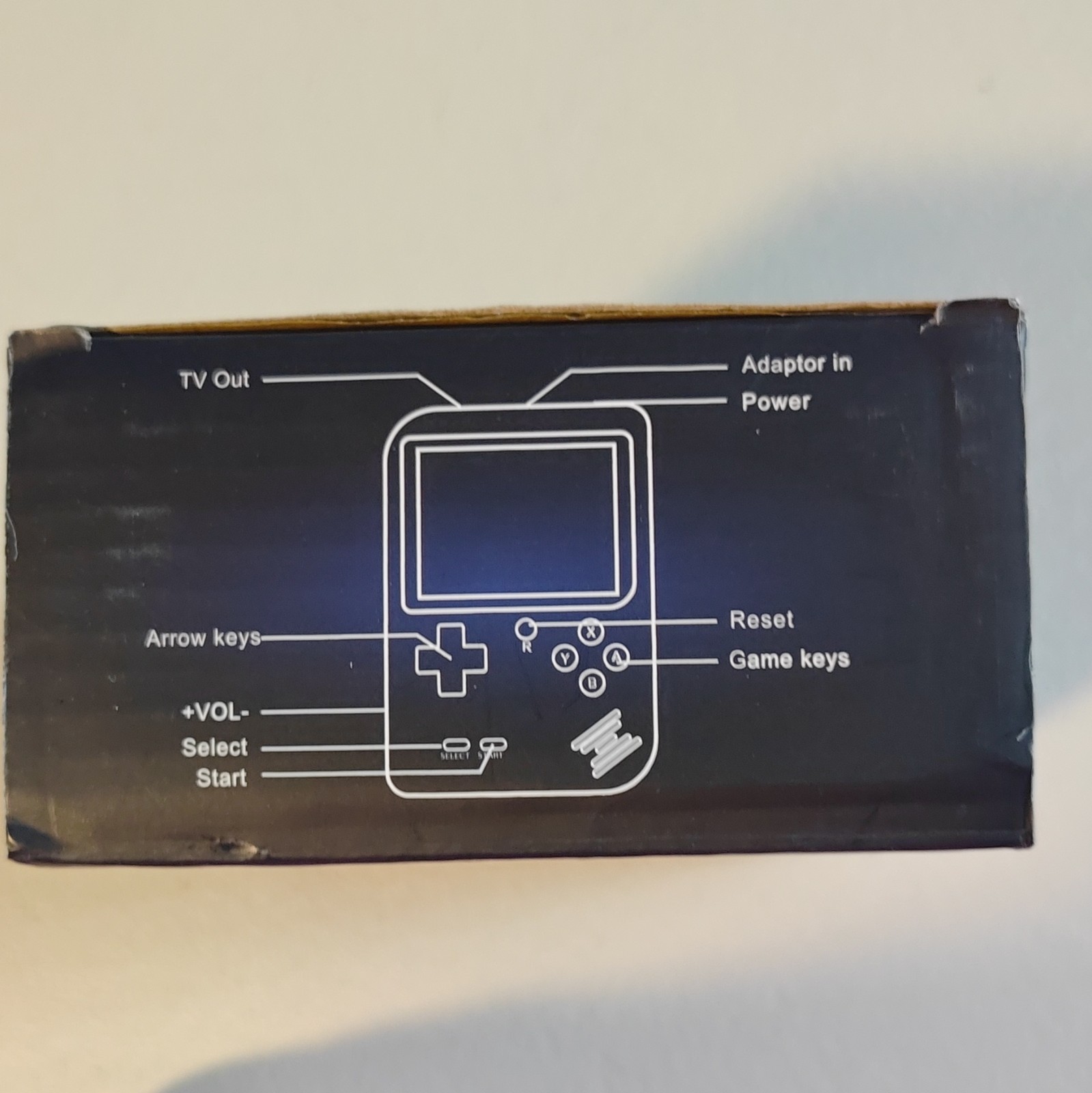 Plus 3.0in LCD Handheld System Clear Backlit TV Out w/ AV DC Adapter