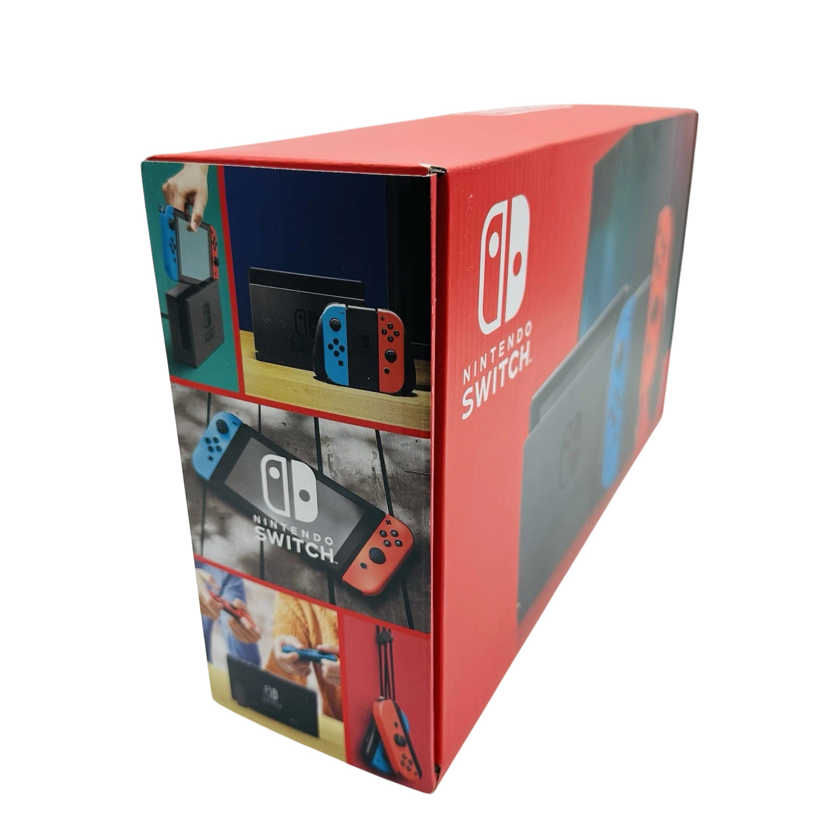Nintendo Switch 32GB Handheld Console Neon Red/Blue Joy-Con Authentic Open B