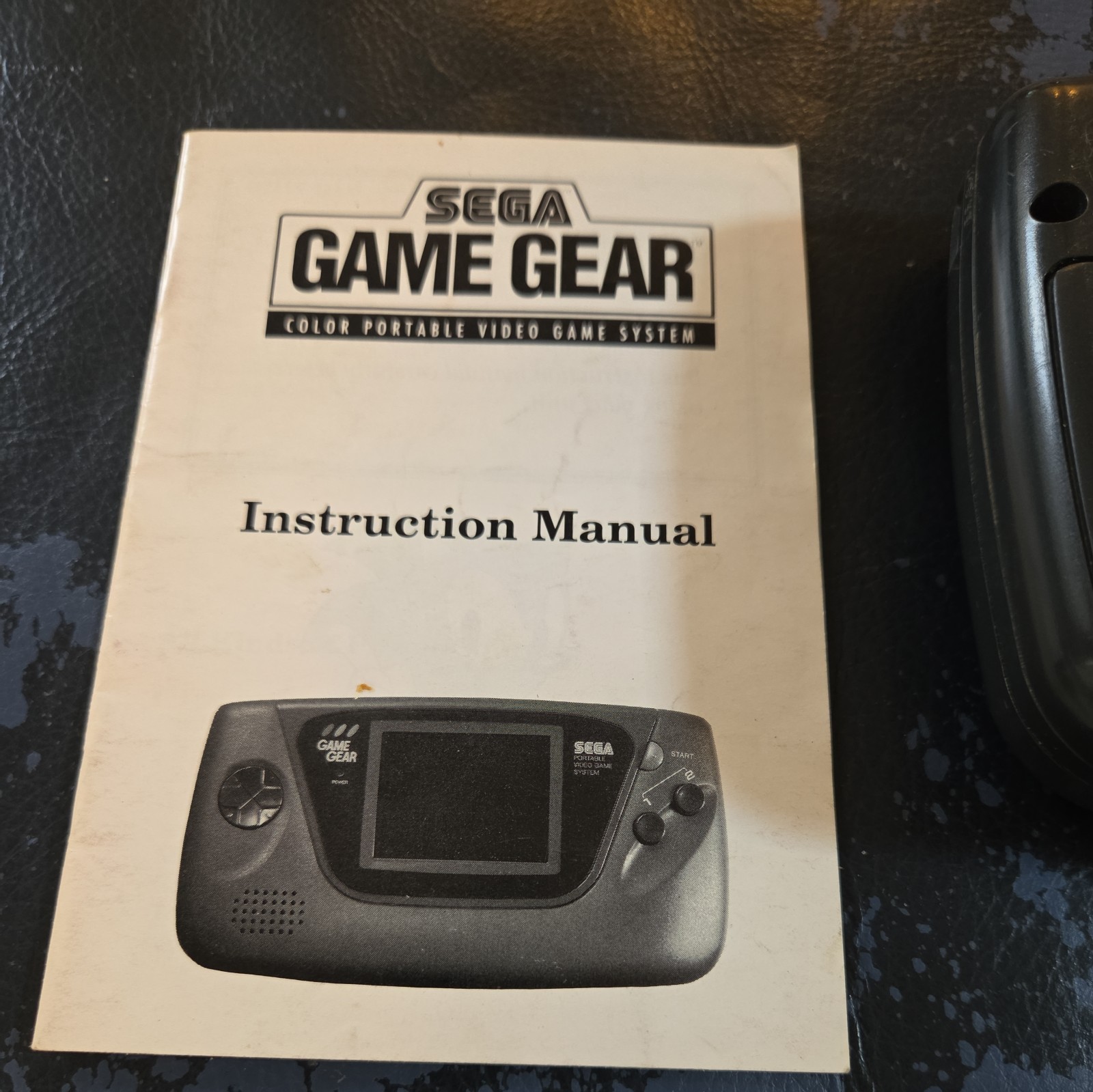SEGA Game Gear Handheld System – Black, used see description