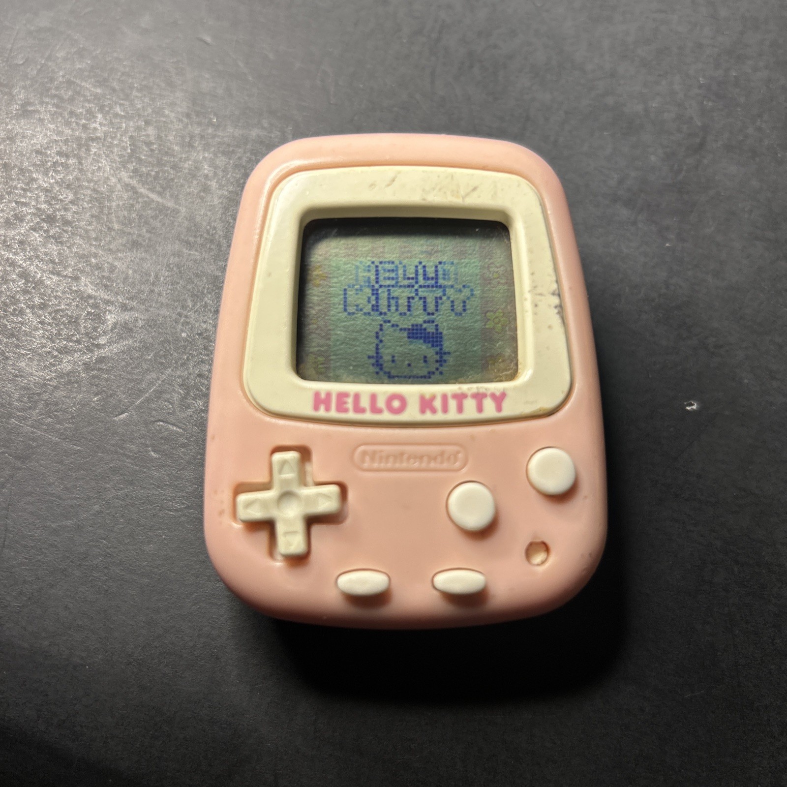 Nintendo Pocket HELLO KITTY Sanrio Game Console Pedometer MPG-001 RARE