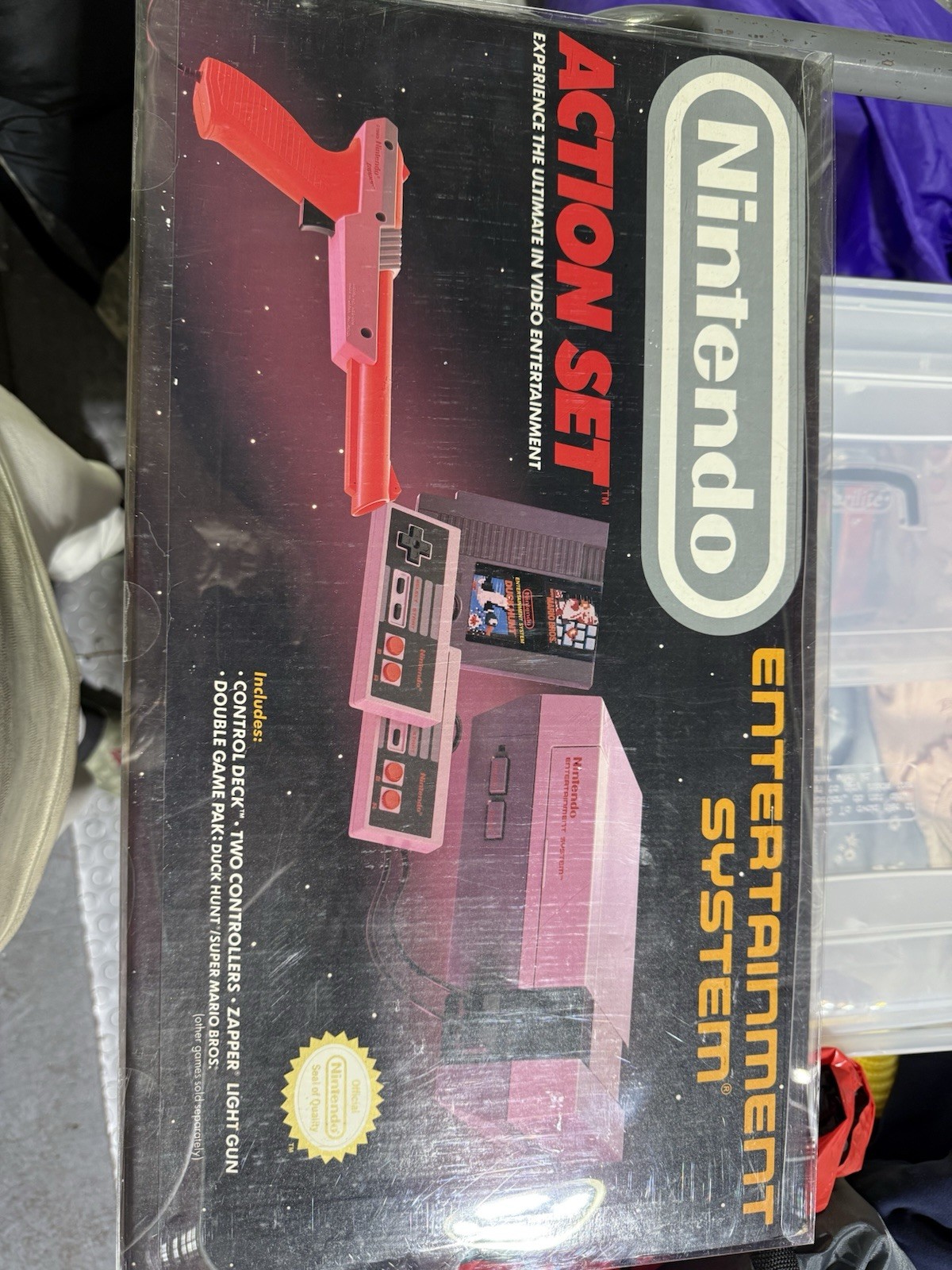 Nintendo NES Action Set System Console