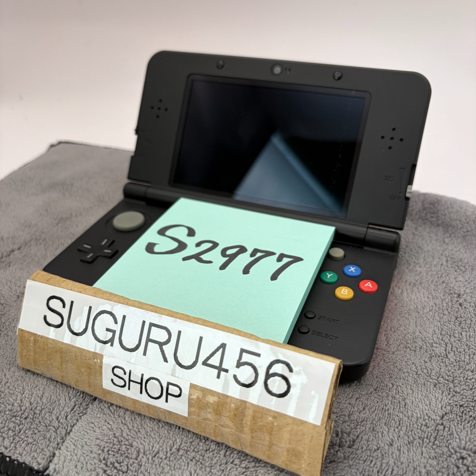 【Excellent5】New Nintendo 3DS Handheld Console Mario Plate KTR 001 From Japan
