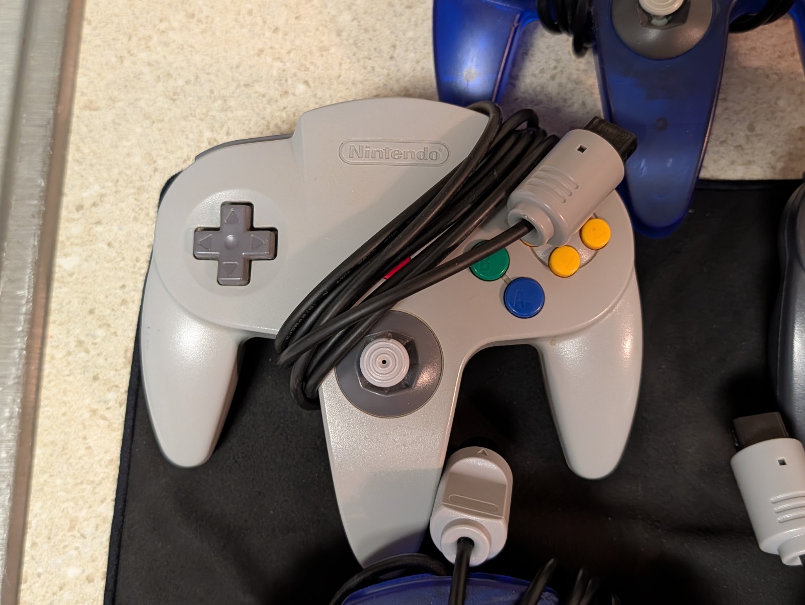 Nintendo 64 Gray Console w/ accessories. Tested and working. *READ DESCRIPTION*