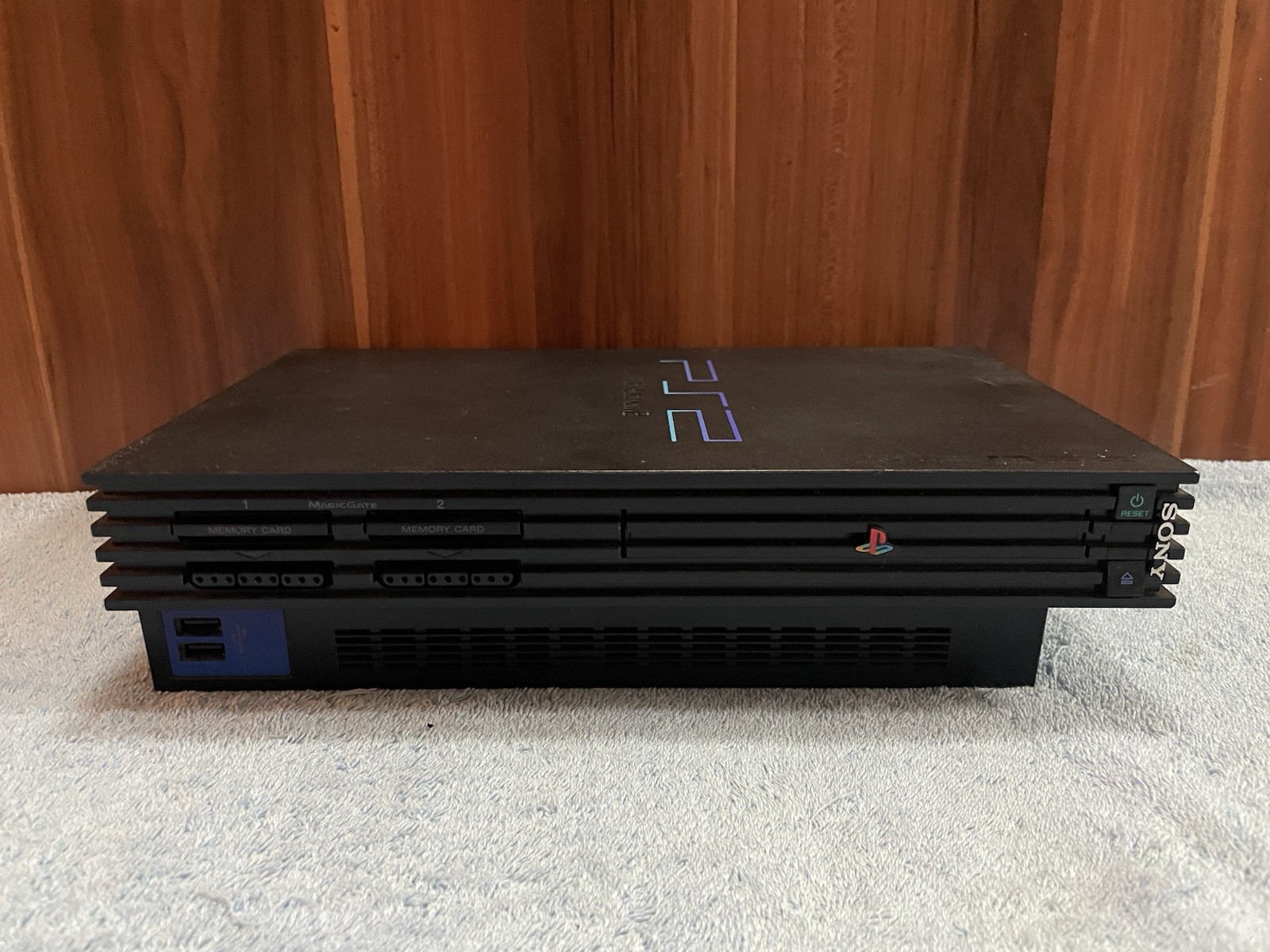 Sony PlayStation 2 PS2 Fat Console Bundle w/ Controller & 8MB Card Tested Works