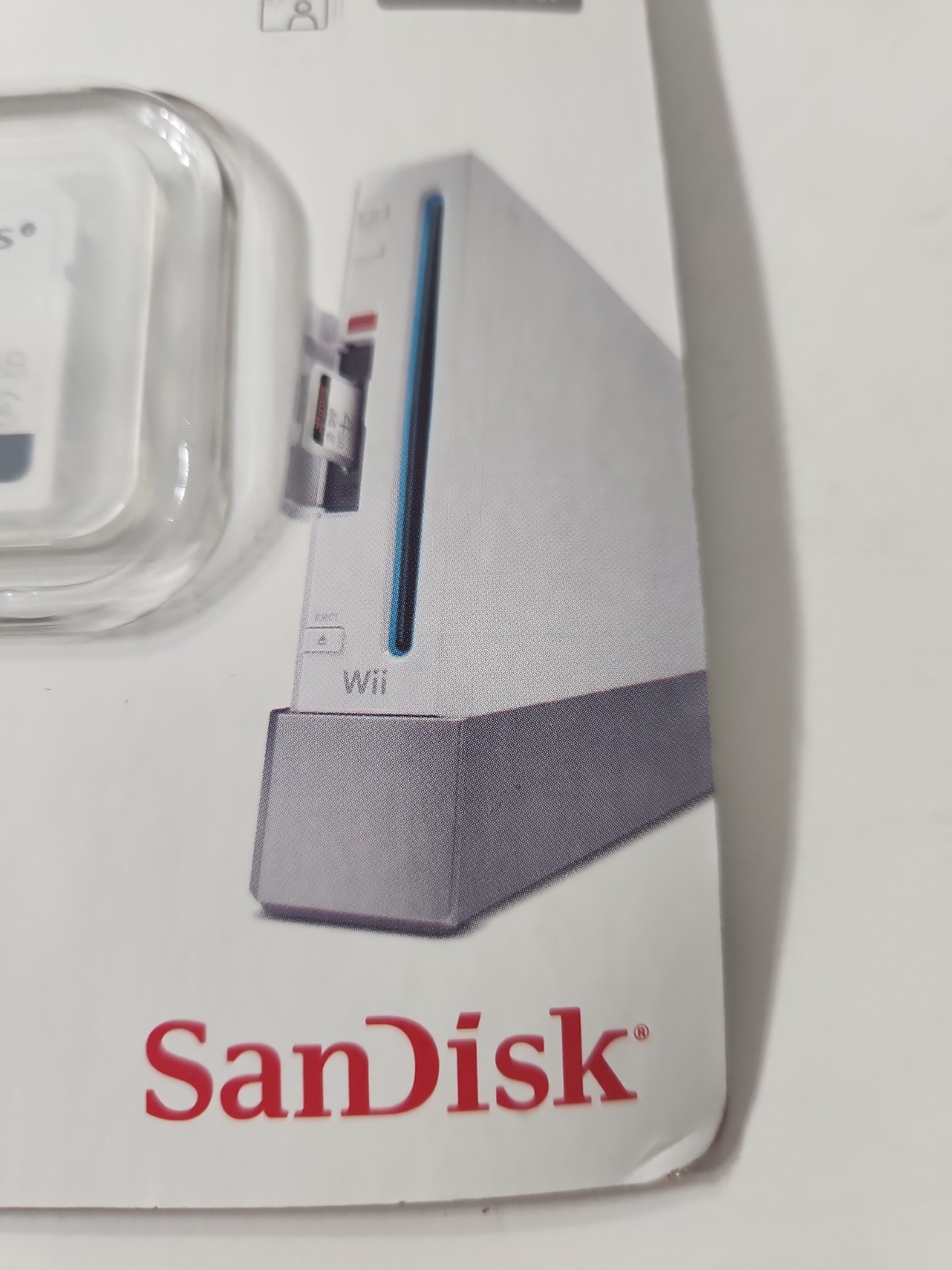 Nintendo Ds Wii 4 Gb SDHC card. SanDisk