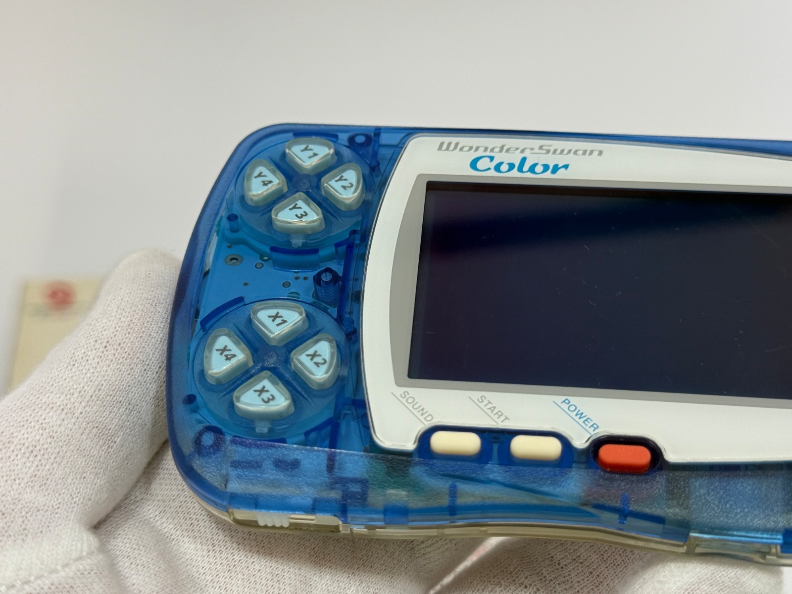 Bandai WonderSwan Color Blue WSC-001 Boxed Handheld Console Tested Working Japan