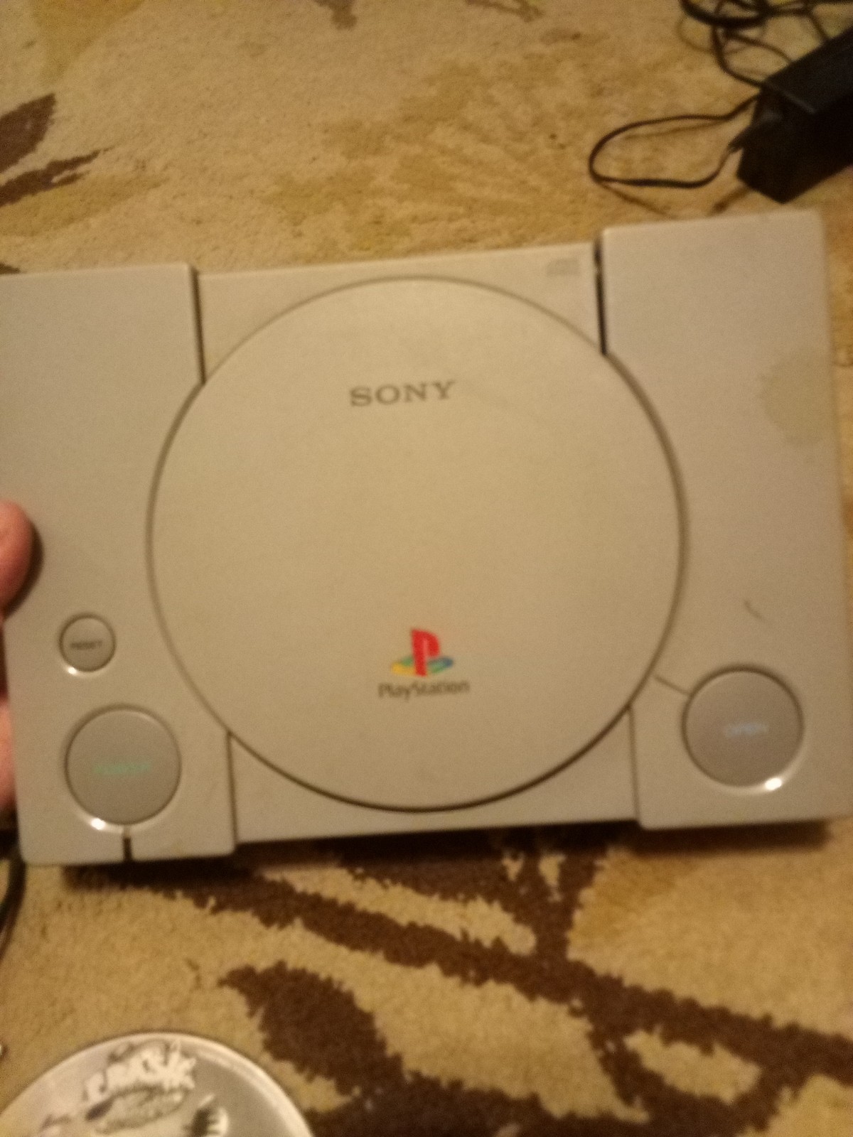 Sony PlayStation 1 SCPH-7501 Console Tested/Working With Games PLEASE READ
