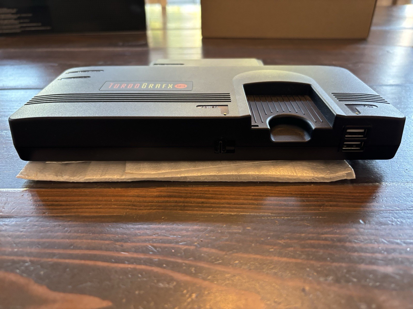 TurboGrafx 16 Mini Game Console PC Engine TG16 HDMI NEC. Complete In Box CIB.