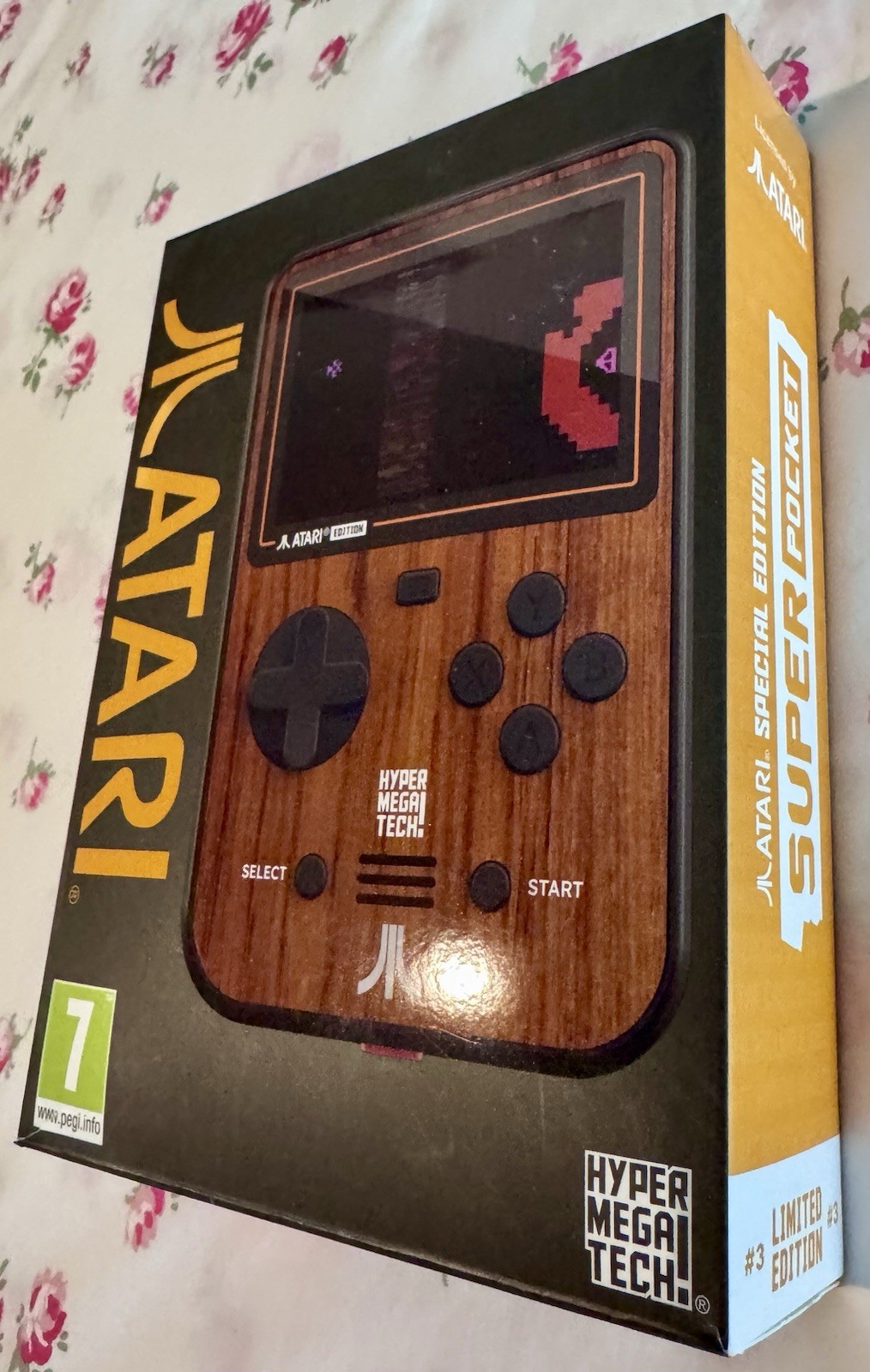 Hyper Mega Tech Limited Edition Atari Super Pocket (Evercade) In Box