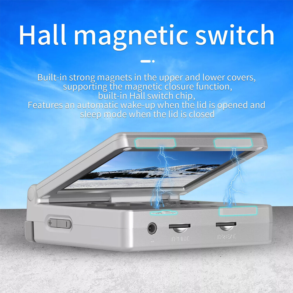 ANBERNIC RG35XXSP Handheld Game Console 3.5″ IPS Screen Retro Game Console Gifts