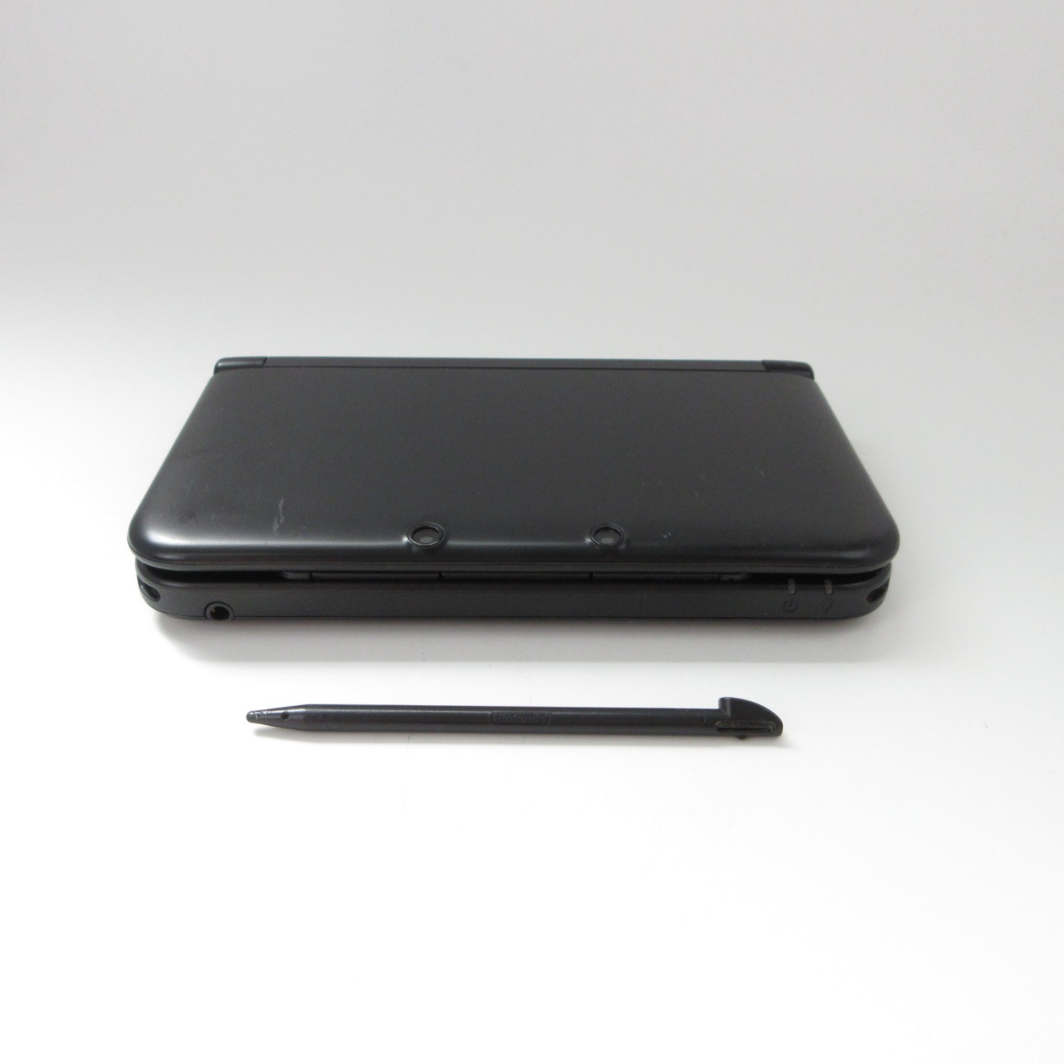 【Very Good】Nintendo 3DS LL XL Black Console ONLY Japanese Edition #Arr0402/01