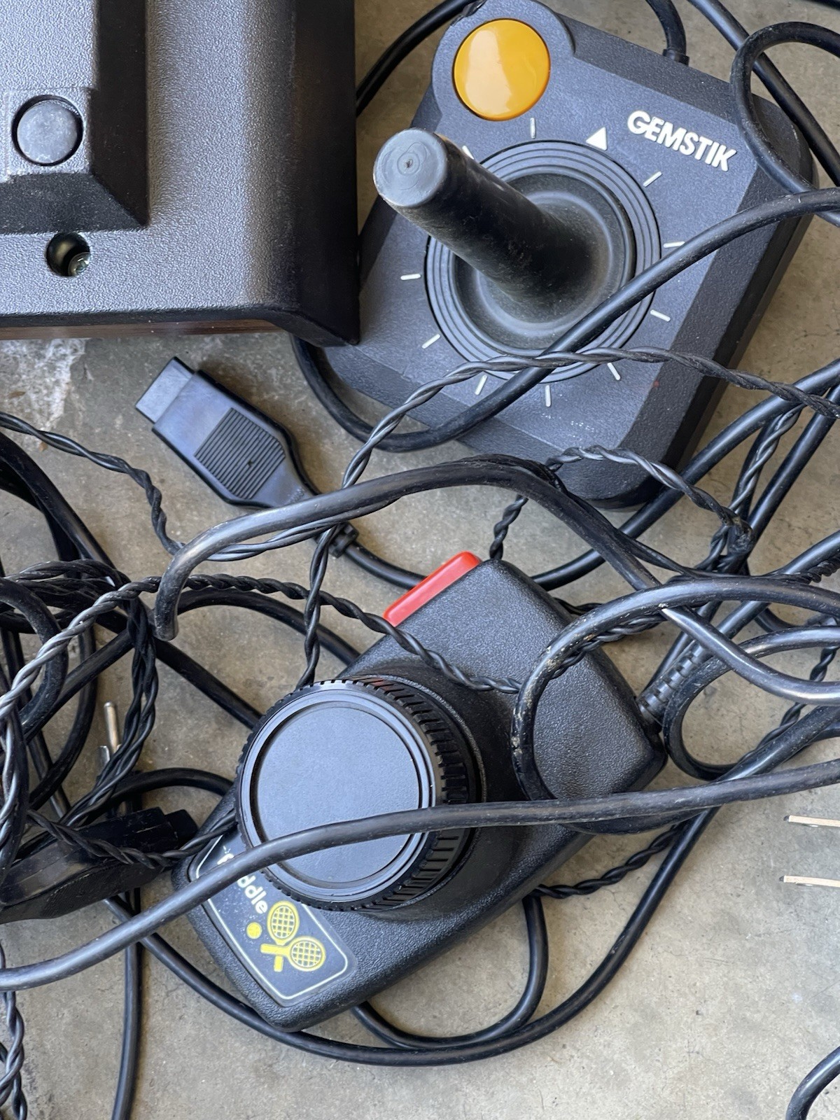 Atari 2600 Console With Games And Controllers