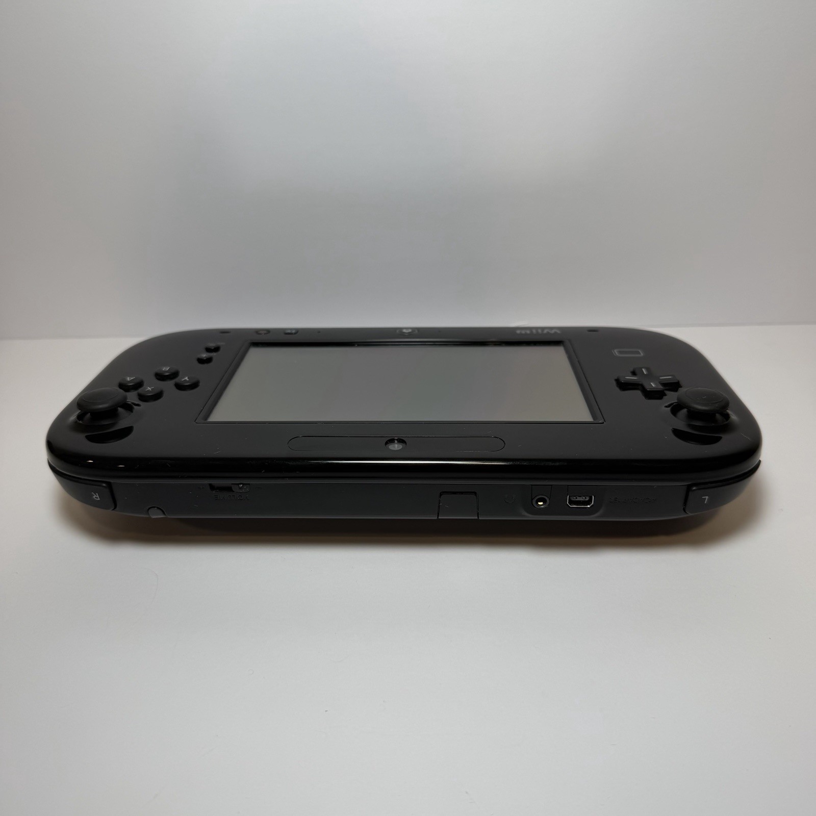 Nintendo Wii U 32GB Black Console Gamepad Cords Two Controllers Tested Working