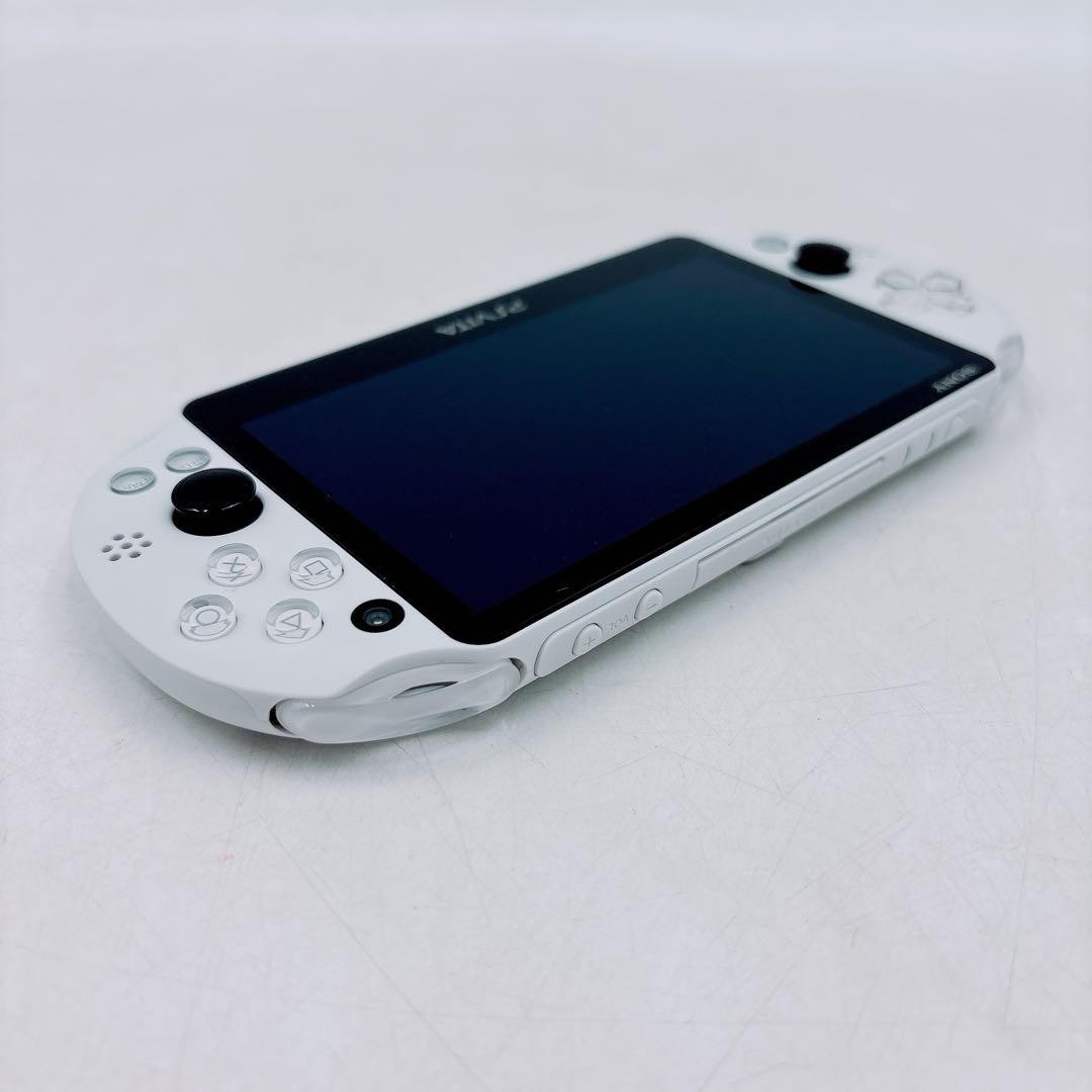 Sony PS Vita PCH-2000 Handheld Console – Glacier White w/32GB memory card