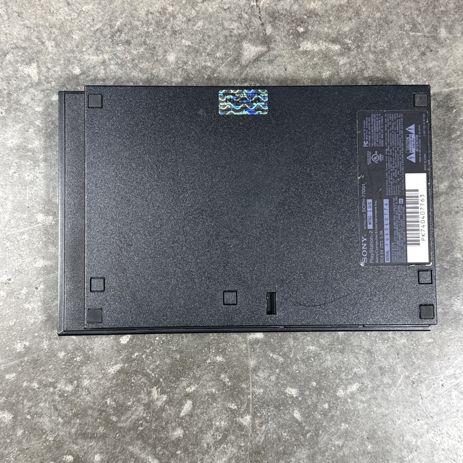 Sony PlayStation 2 PS2 Slim Console (SCPH-77001) w/ OEM AV & Power Supply Tested