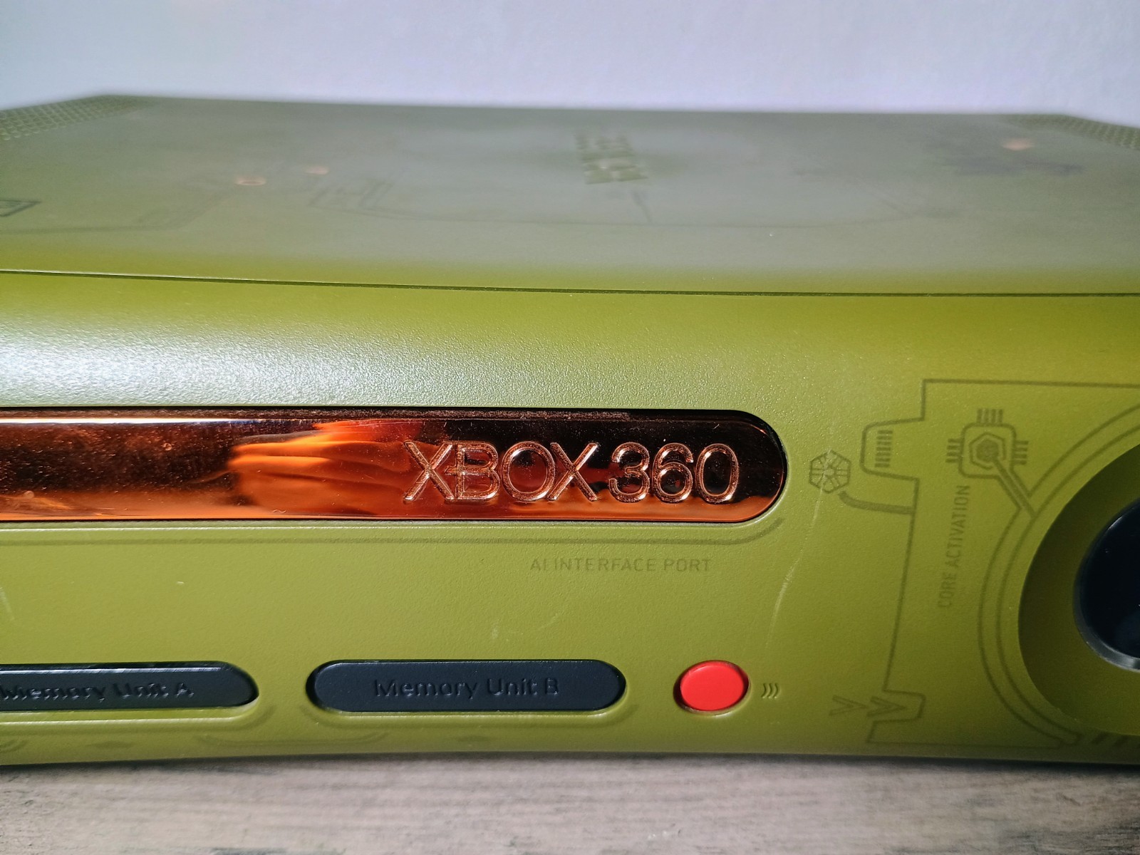 Xbox 360 Green Console Halo 3 Special Edition Console – CONSOLE ONLY – SEE VIDEO
