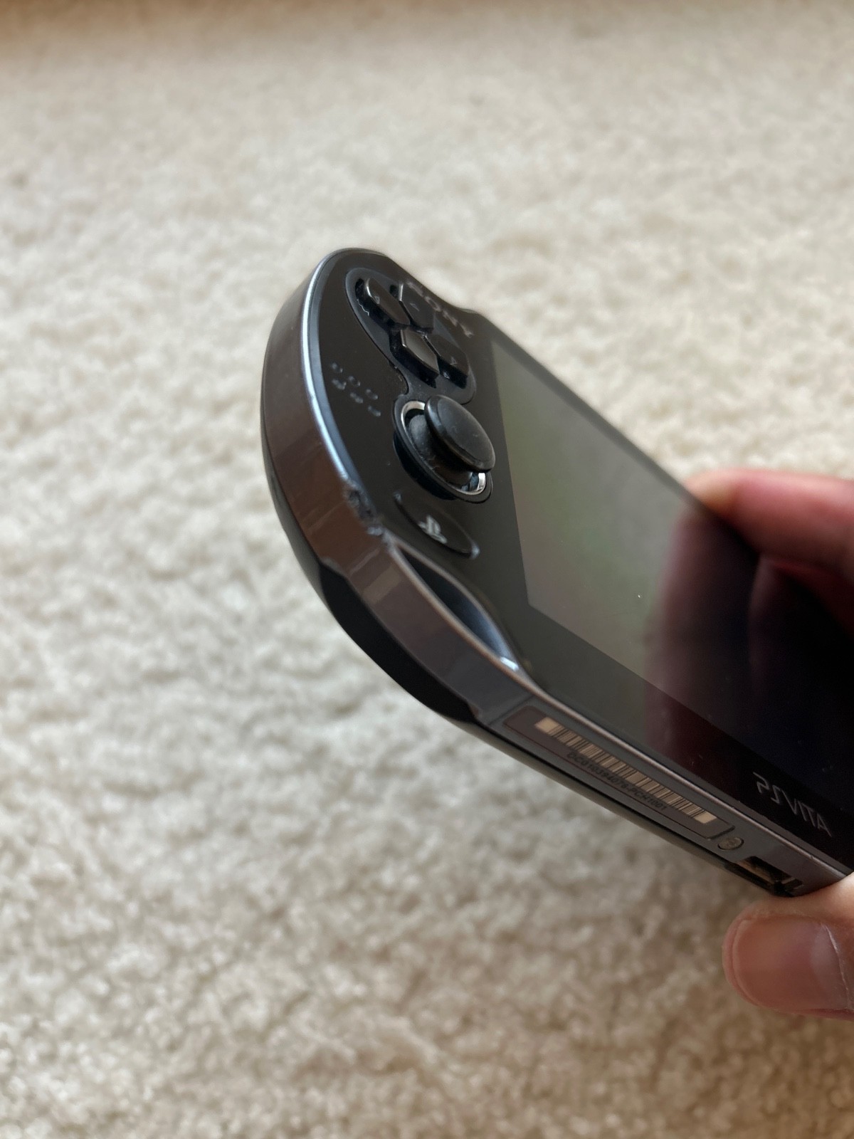 Playstation PS Vita PCH-1001 OLED Console w/6 RPG Games Lot+32gb Memory Pls READ