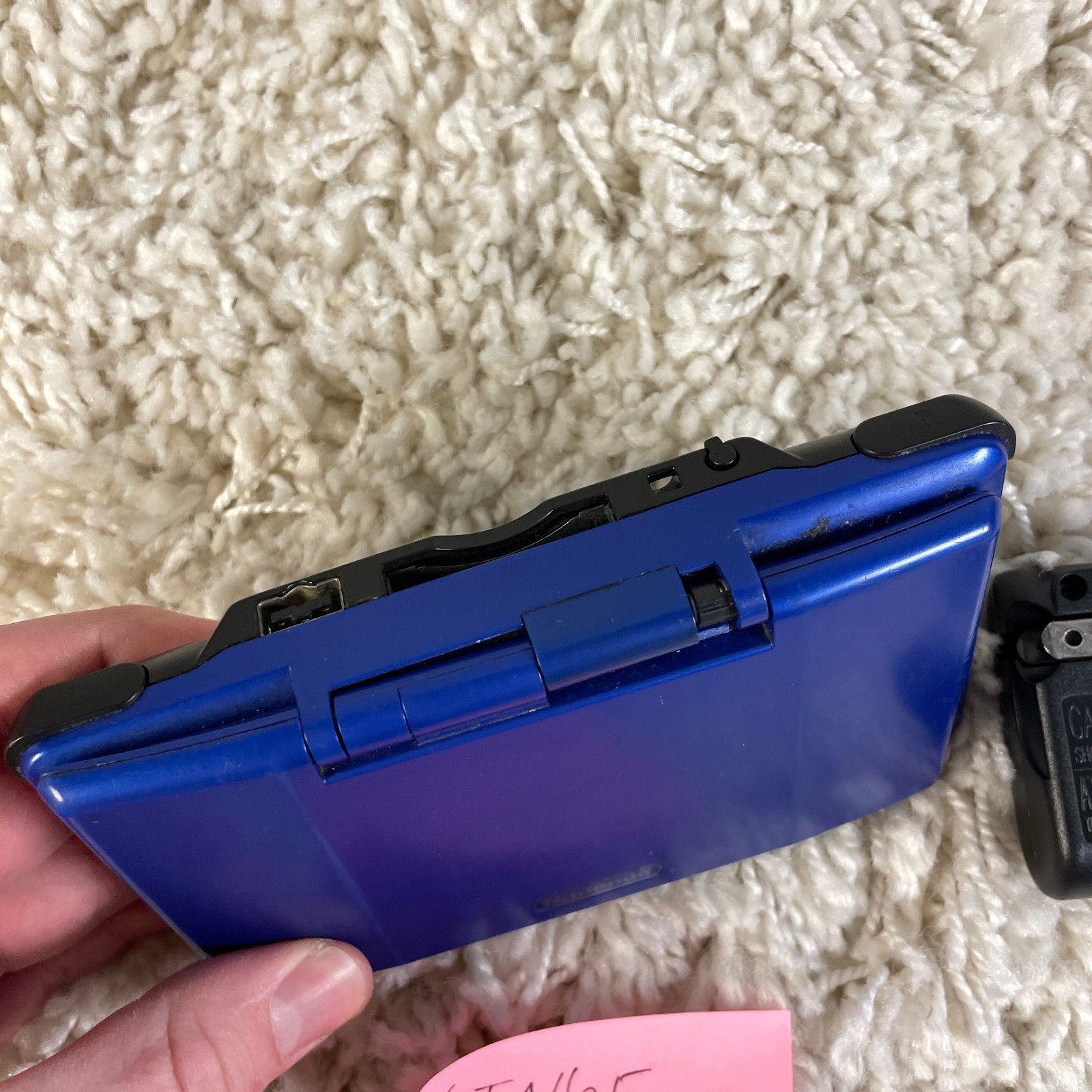 Nintendo DS Original NTR-001 Cobalt Blue Handheld Console System READ