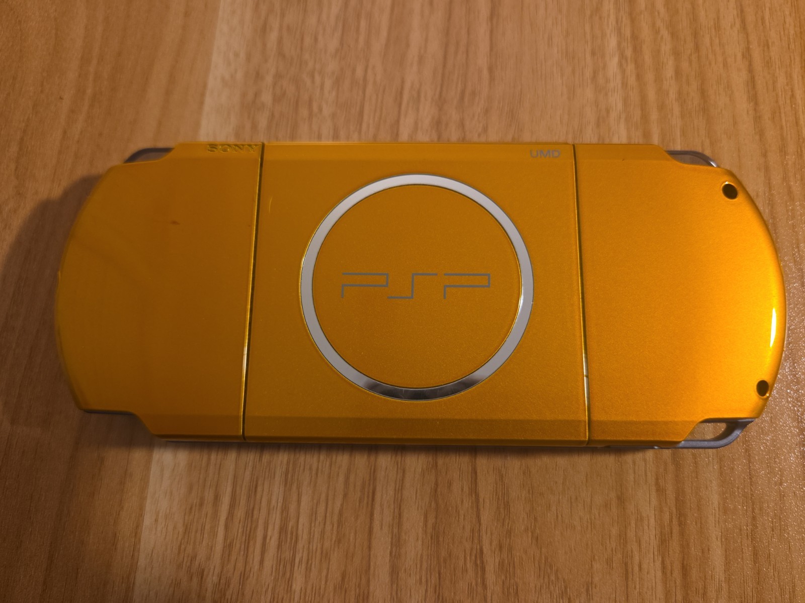 Sony PSP-3000 Bright Yellow Console & New Battery USB Cable Ship From US