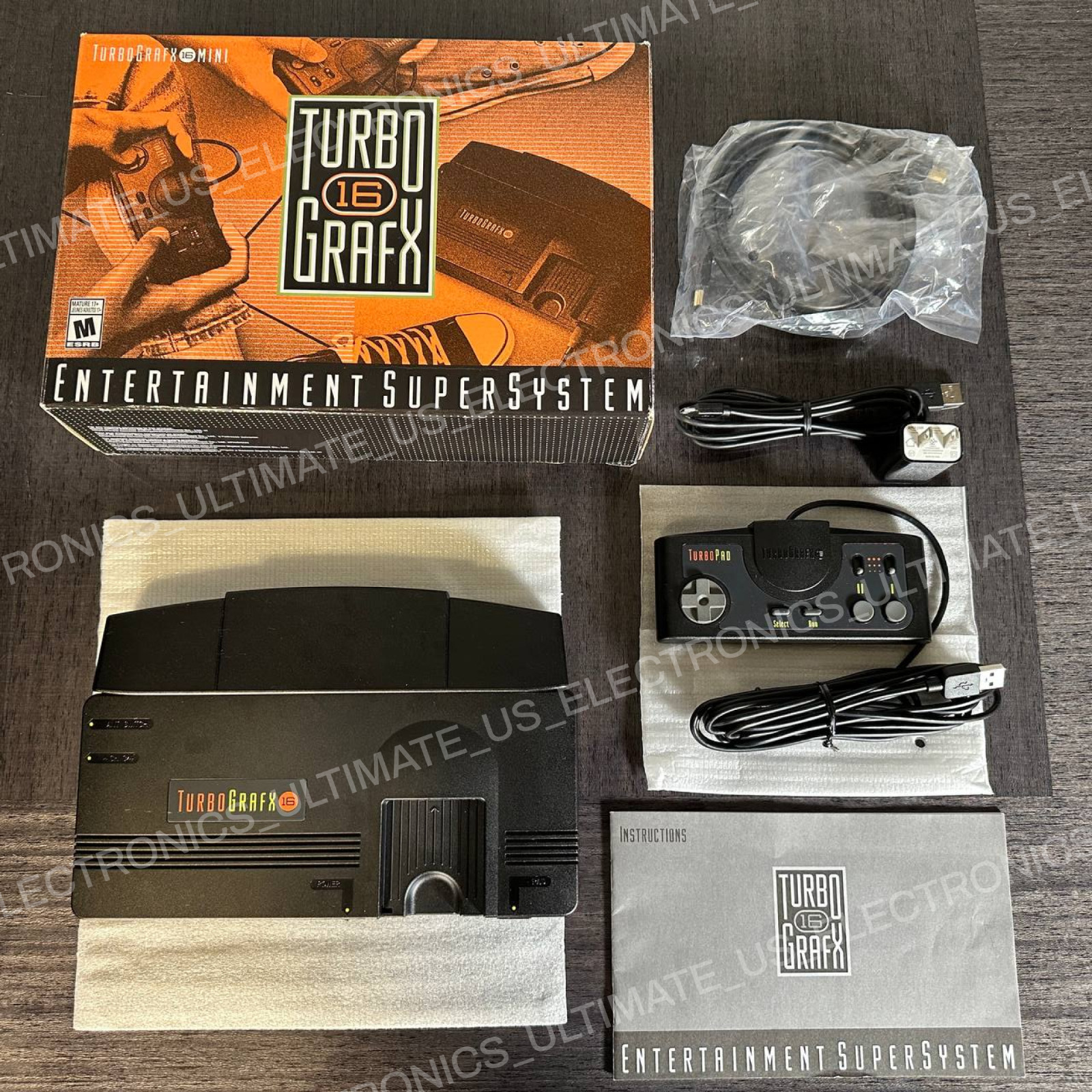 Turbografx 16 Mini Game Console 2020 PC Engine TG16 HDMI Free Shipping in stock