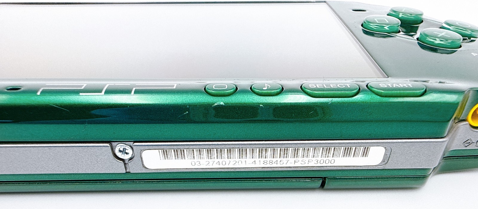Sony PSP-3000 Console Green Rare Color Region free w/Adapter – Mint