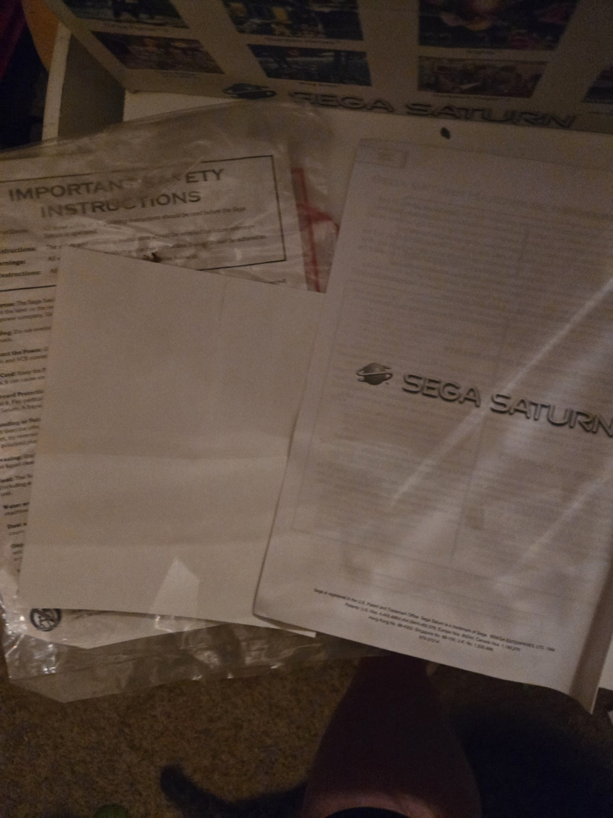 Sega Saturn USA Console CIB Complete W/ Original Box & Paperwork