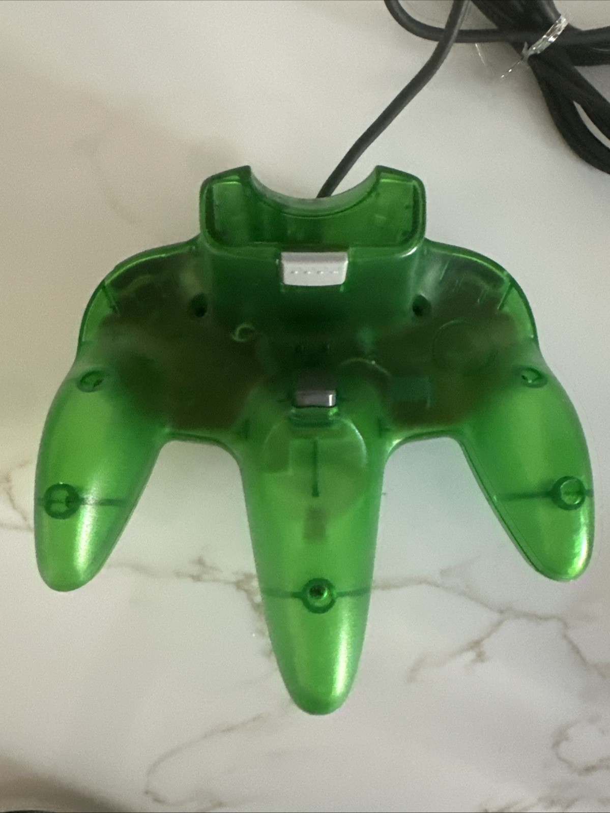 Vintage N64 Funtastic Jungle Translucent GREEN Nintendo-64 Gaming Console System