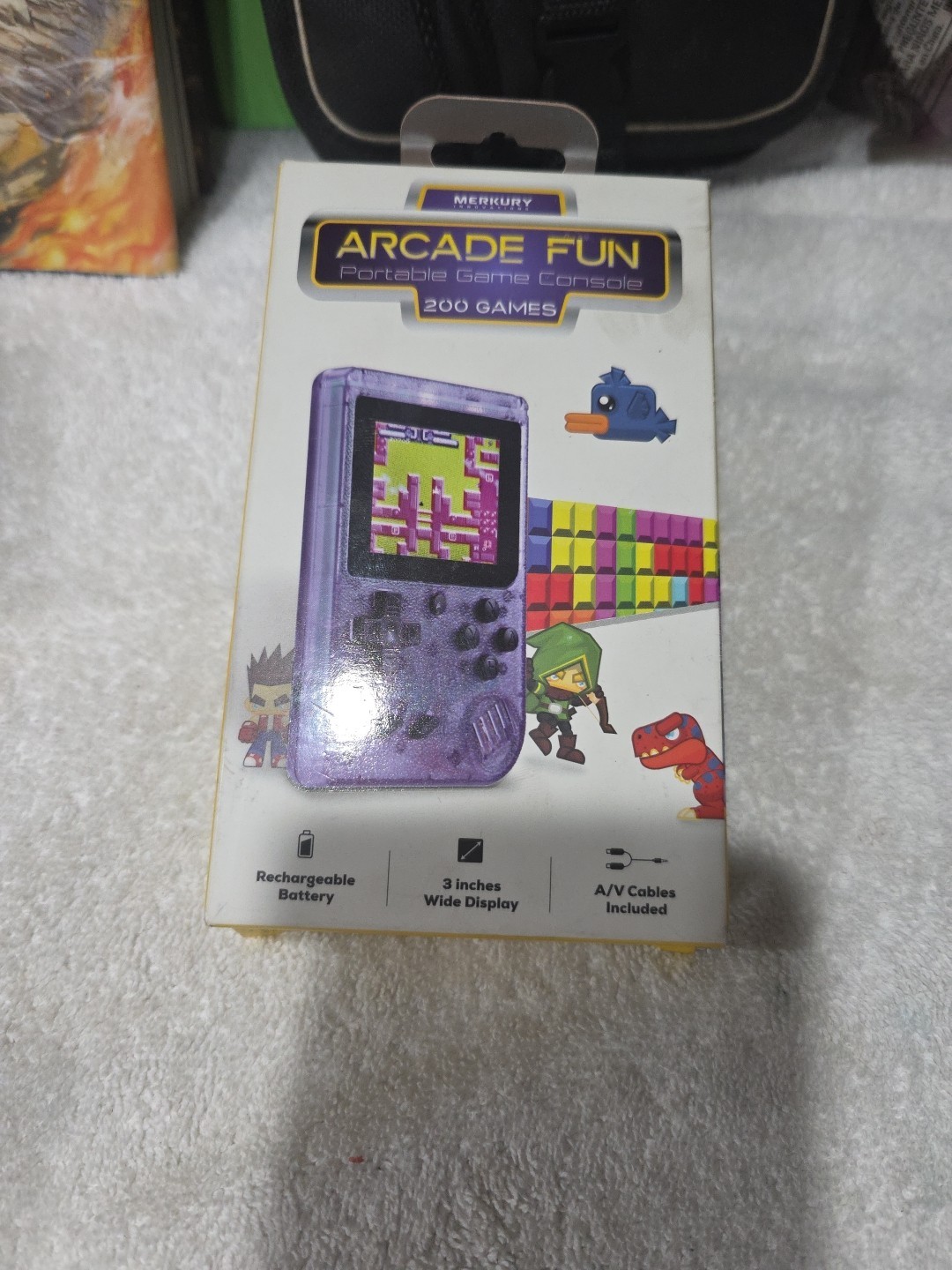 ARCADE FUN PORTABLE GAME CONSOLE
